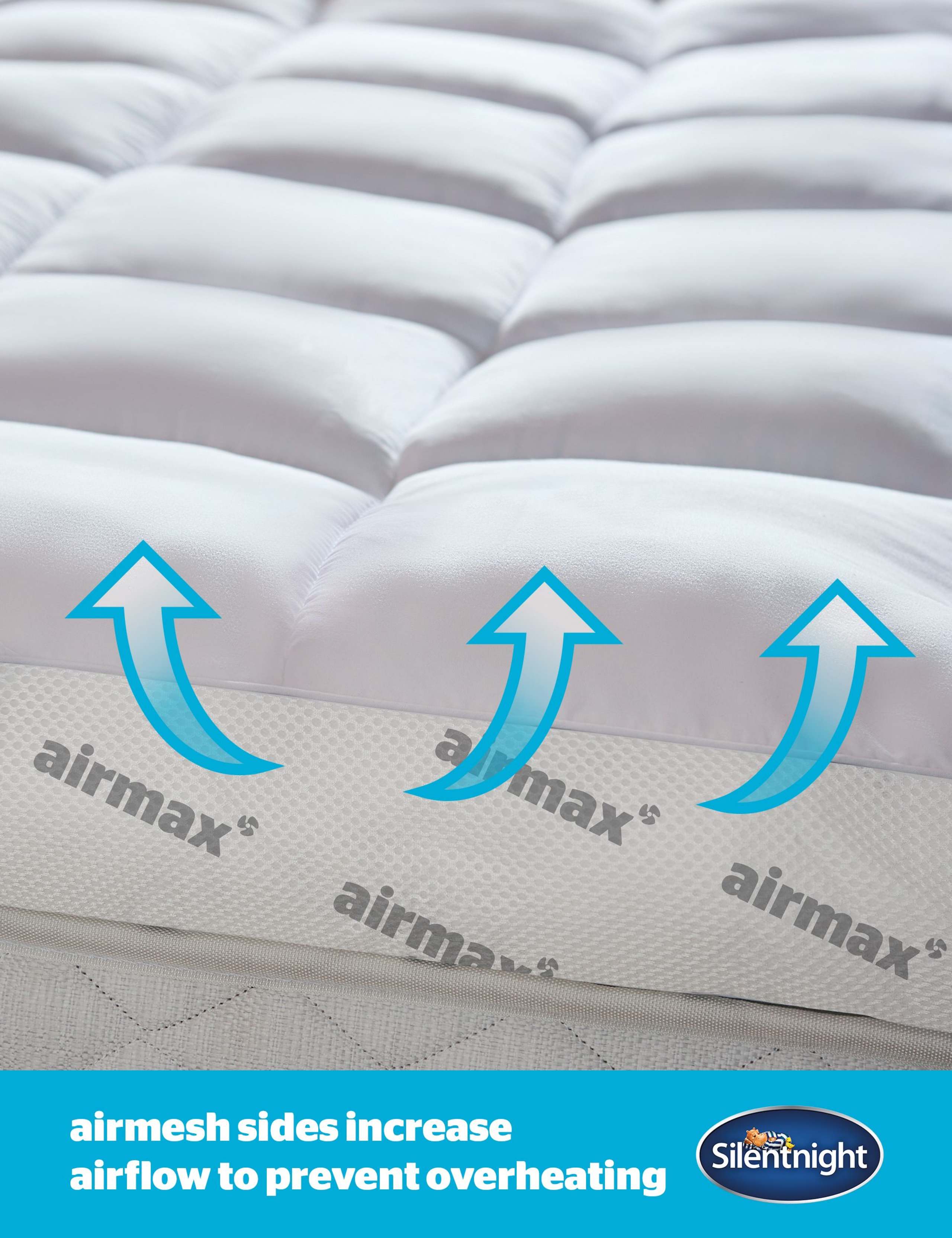 Airmax 1000 Extra Deep Mattress Topper 6 of 8