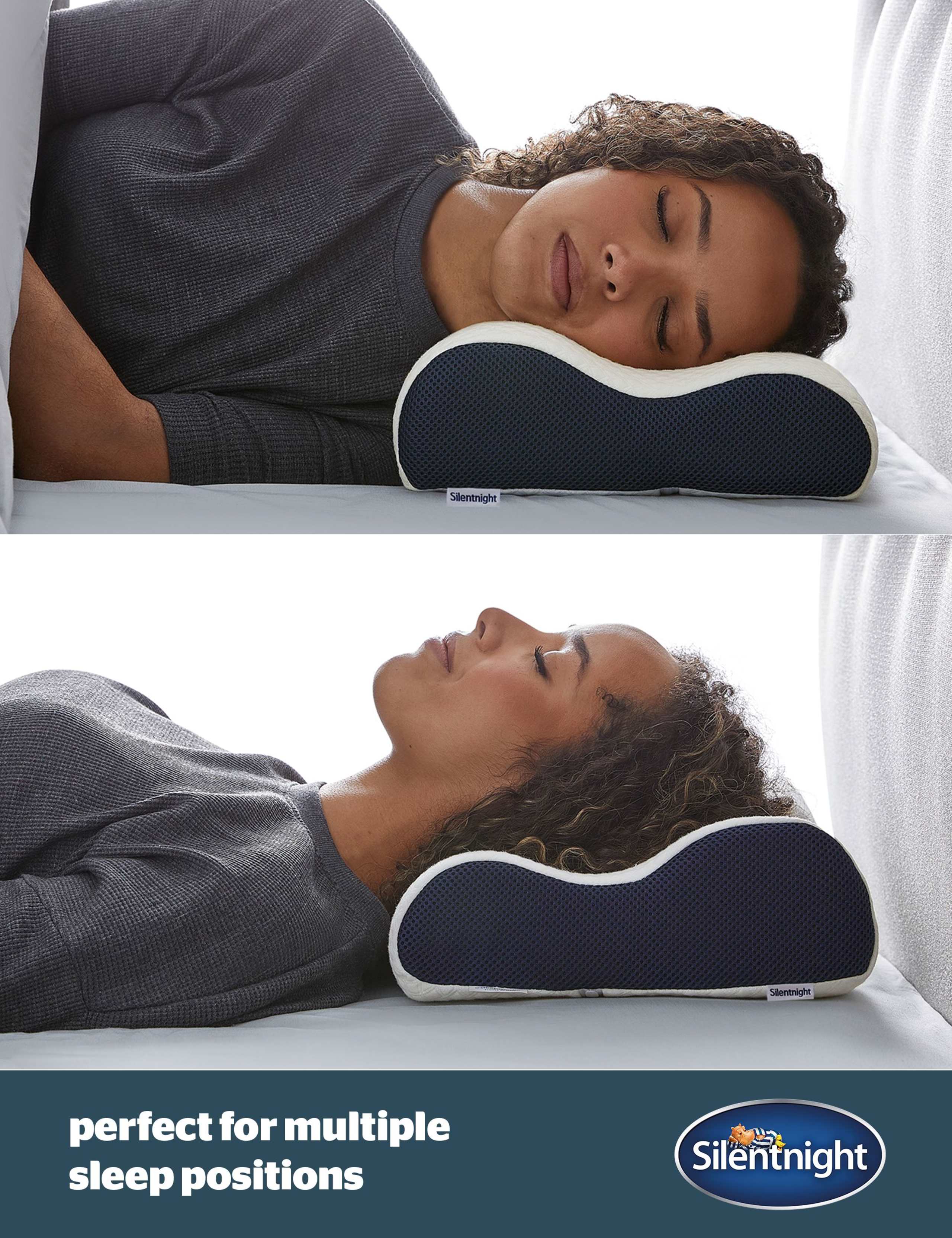 Memory Foam Sleep Therapy Contour Support Pillow 5 of 8