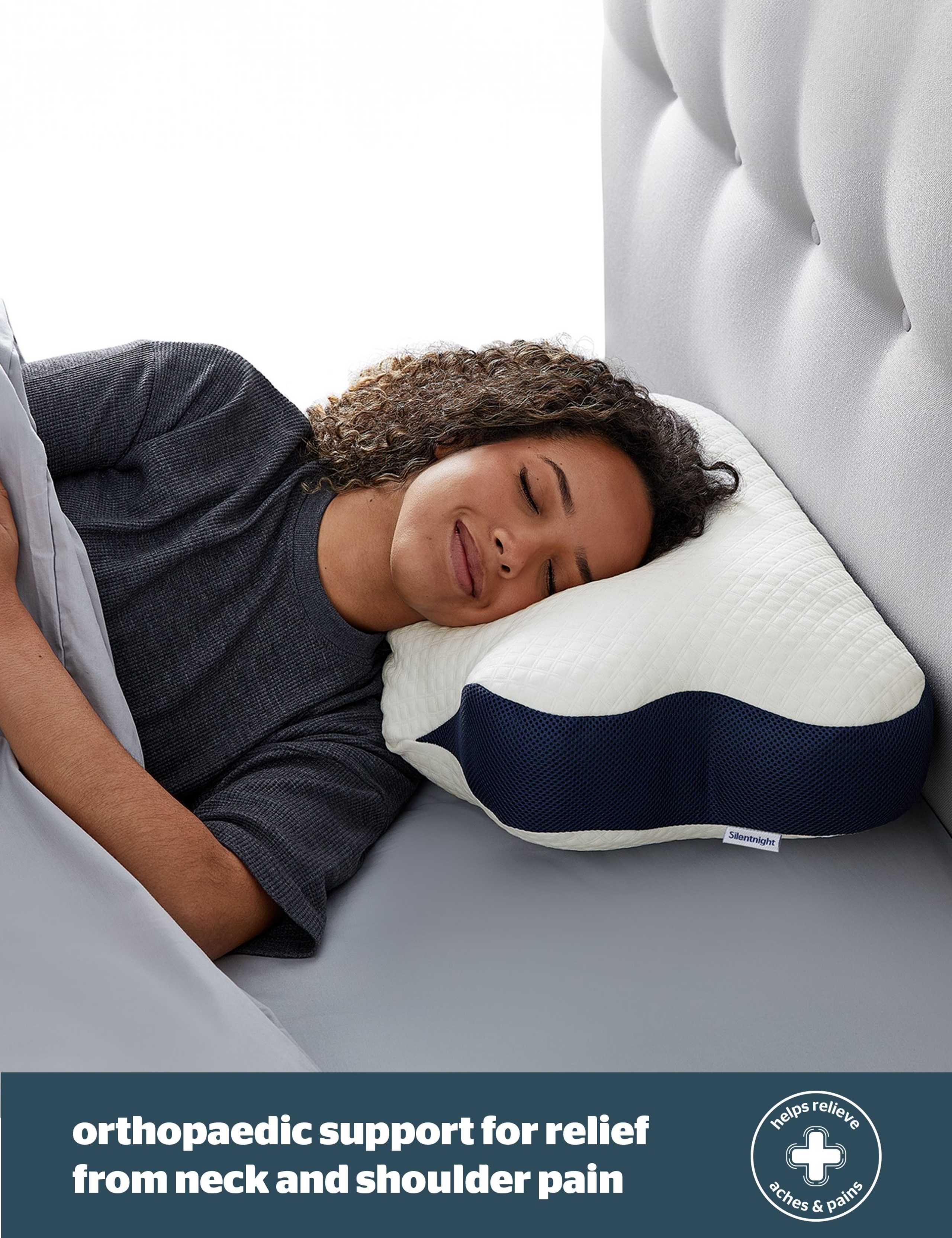 Memory Foam Sleep Therapy Neck Care Pillow 2 of 7