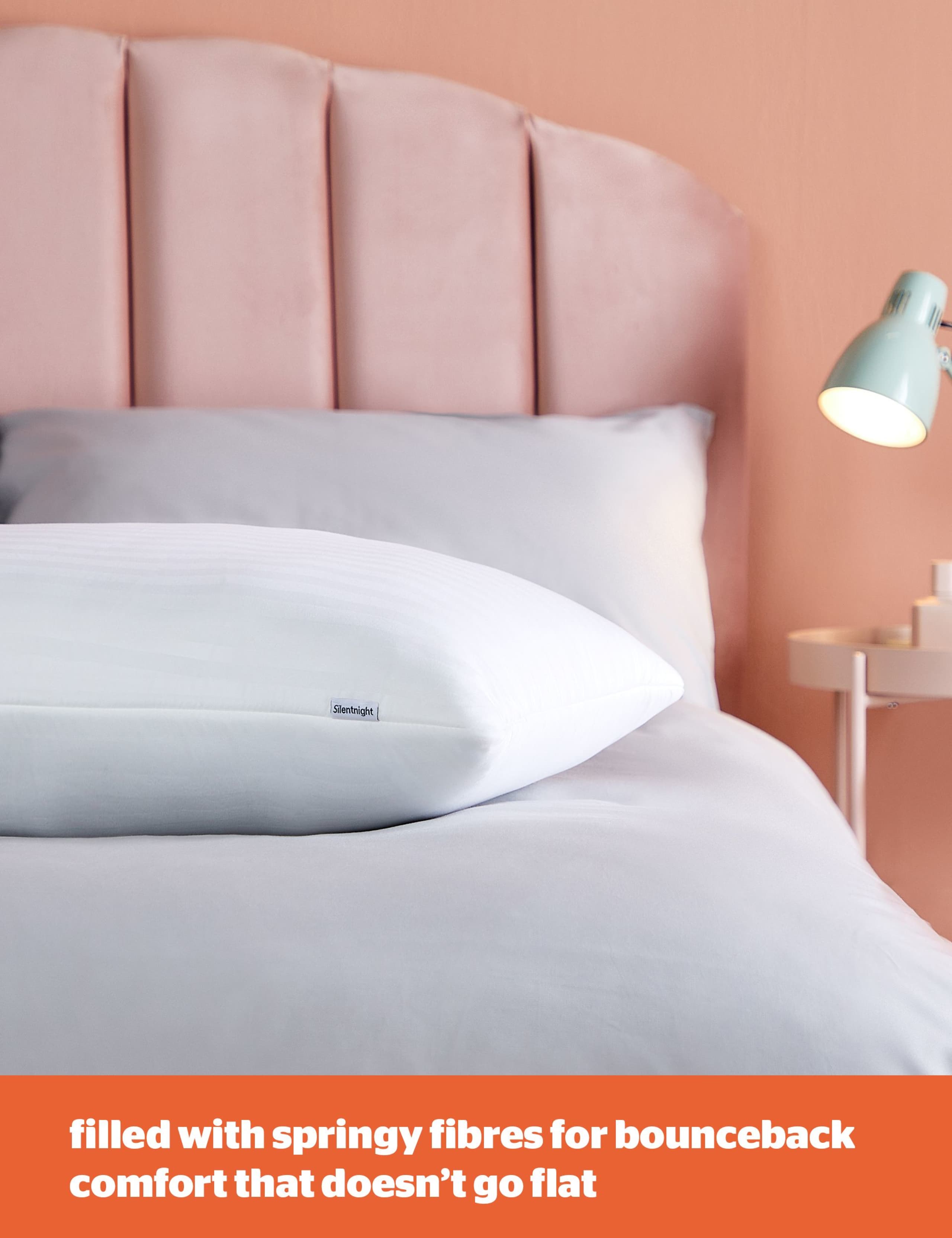 2pk Memory Foam Shell Pillows 2 of 8