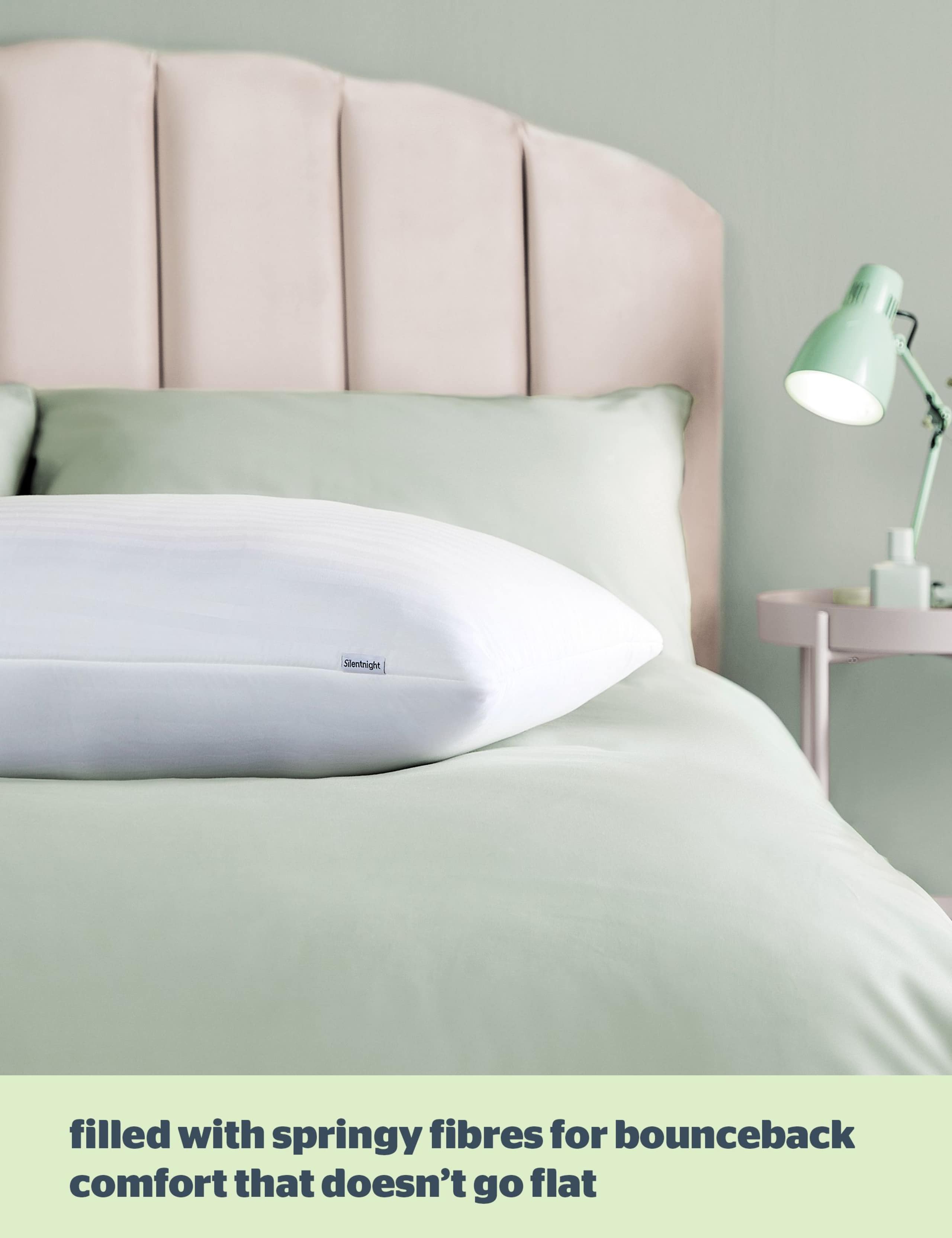 2 Pack Anti-Allergy Memory Foam Shell Pillows 5 of 9