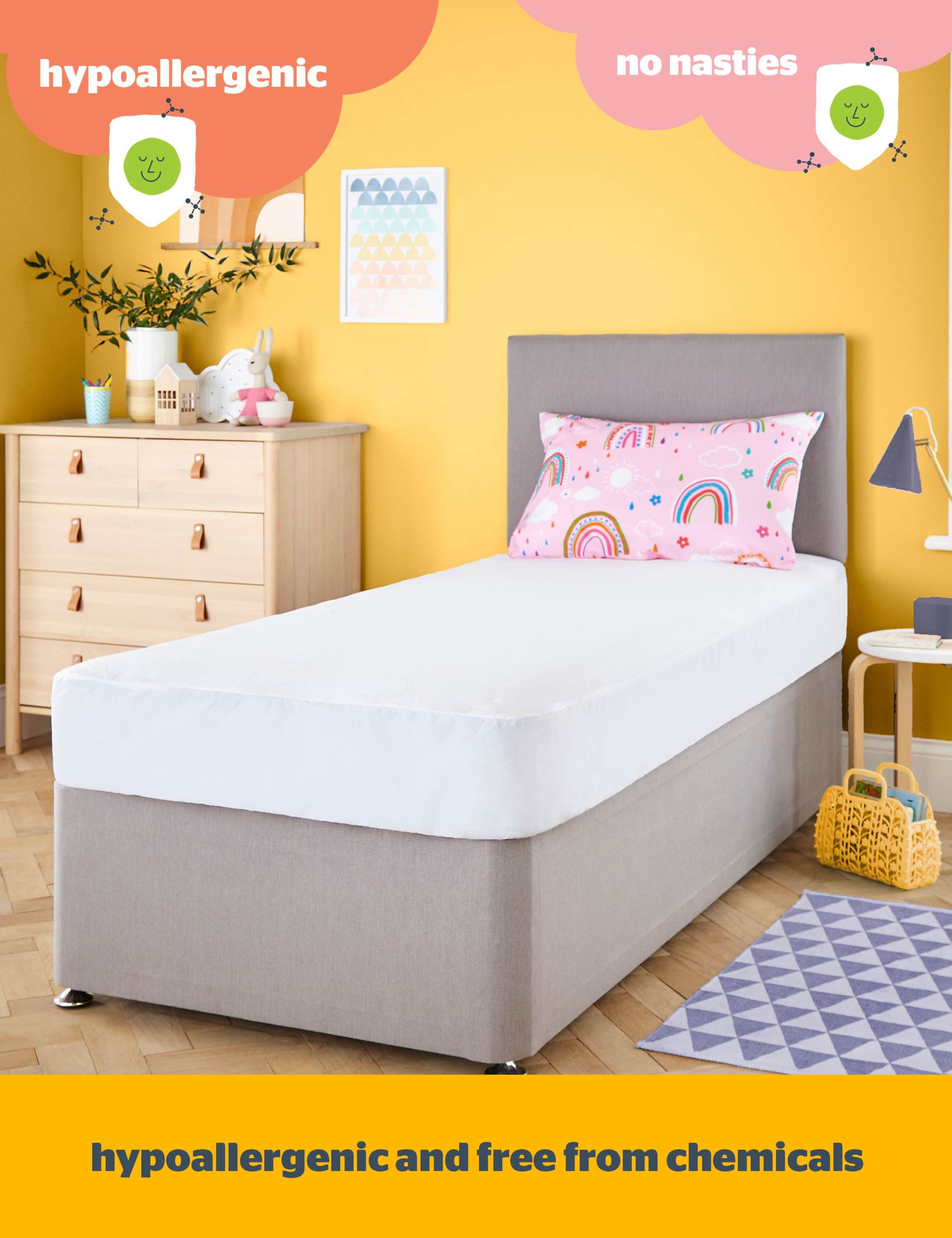 2 Pack Healthy Growth Mattress Protectors 2 of 5