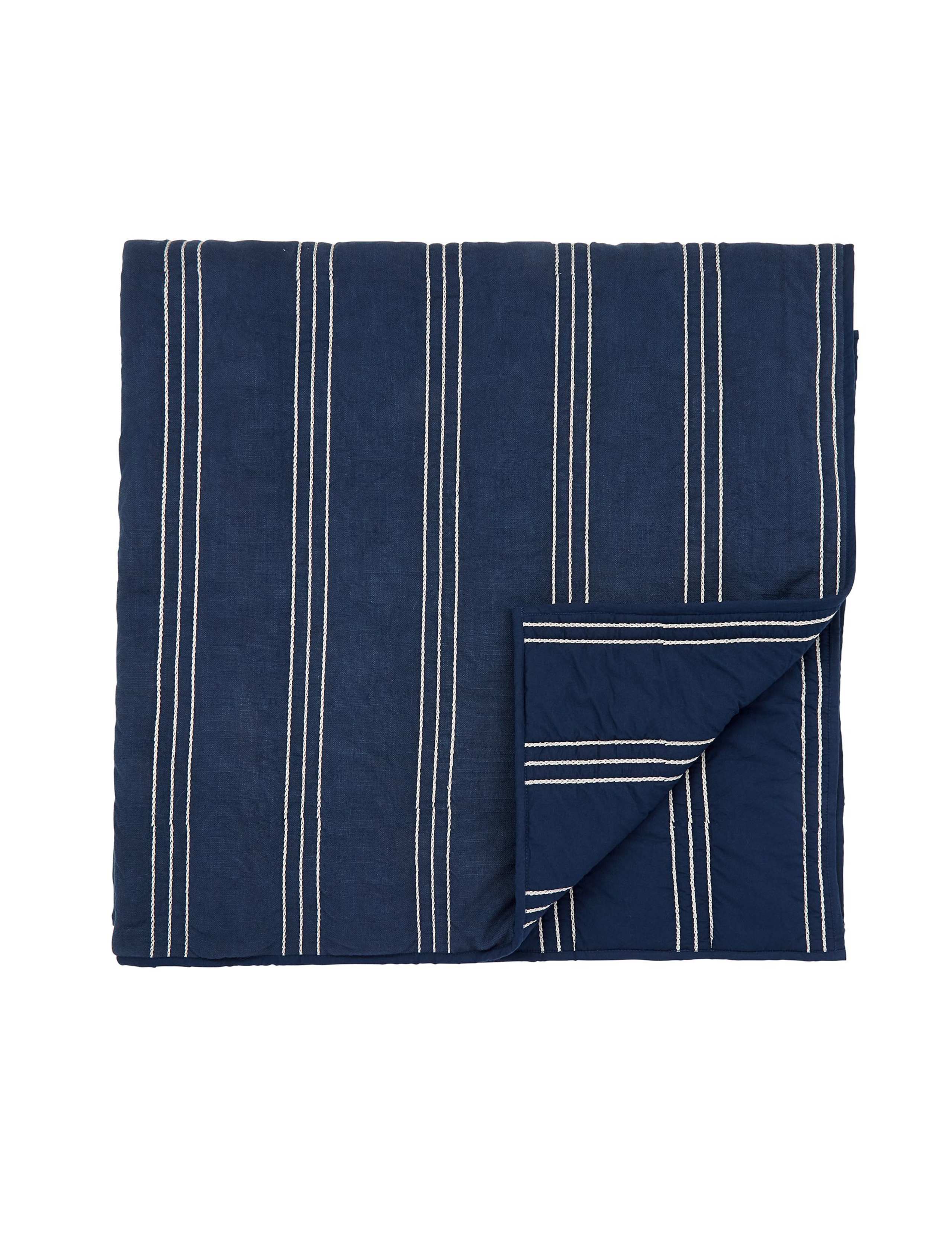 Pure Cotton Emmeline Quilted Throw 1 of 4