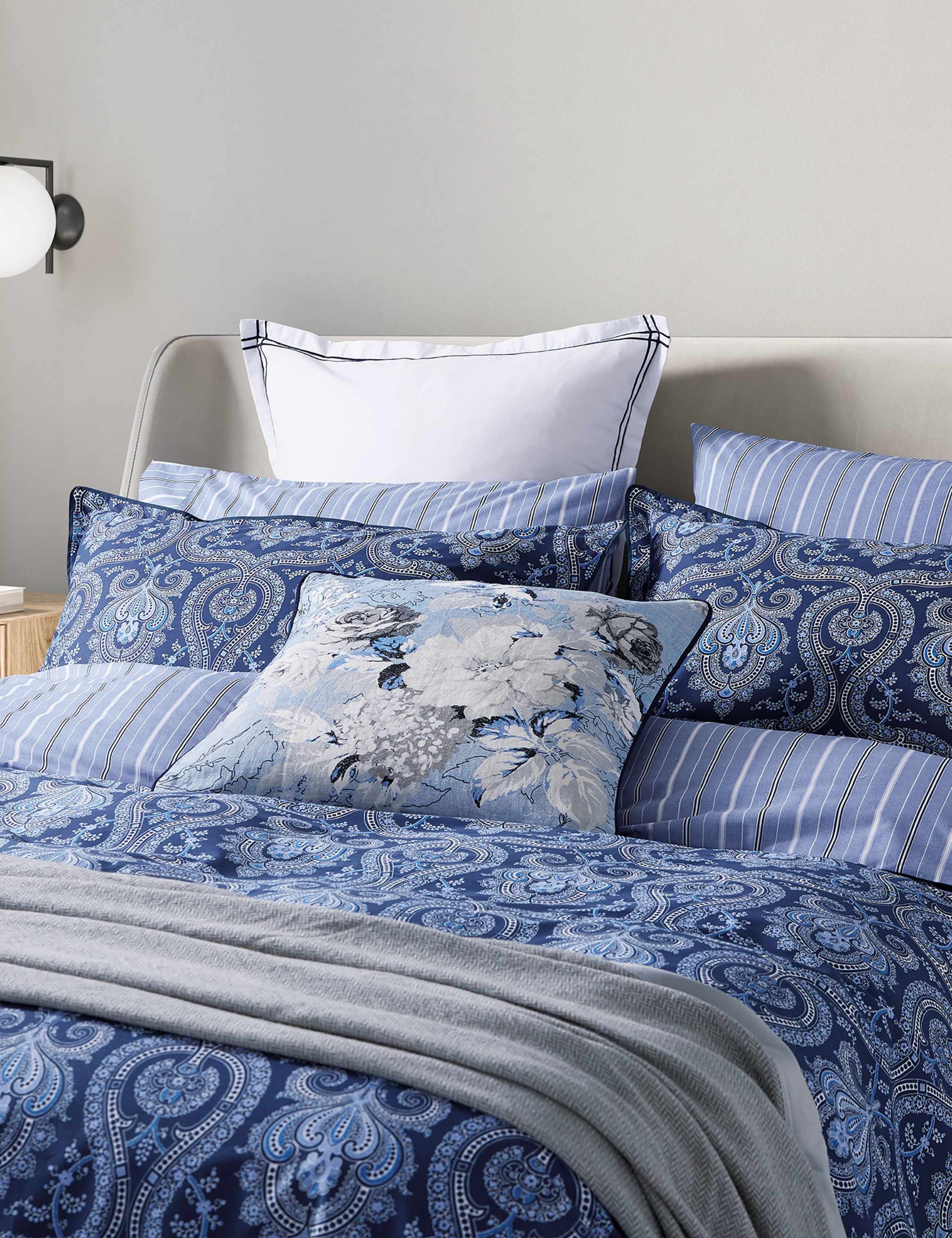 Ellis Floral Square Cushion 2 of 4