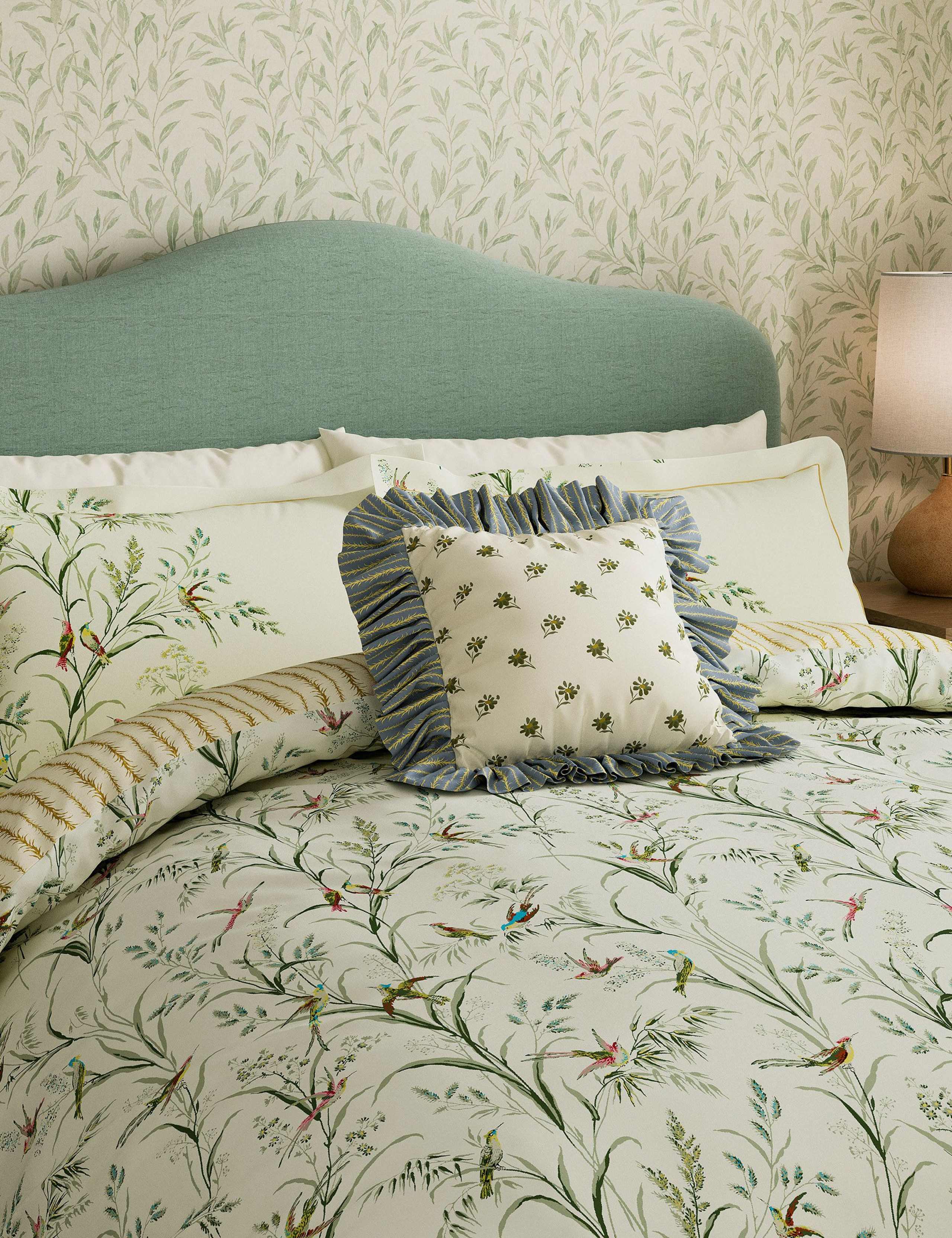 Tuileries Frilly Square Cushion 3 of 4