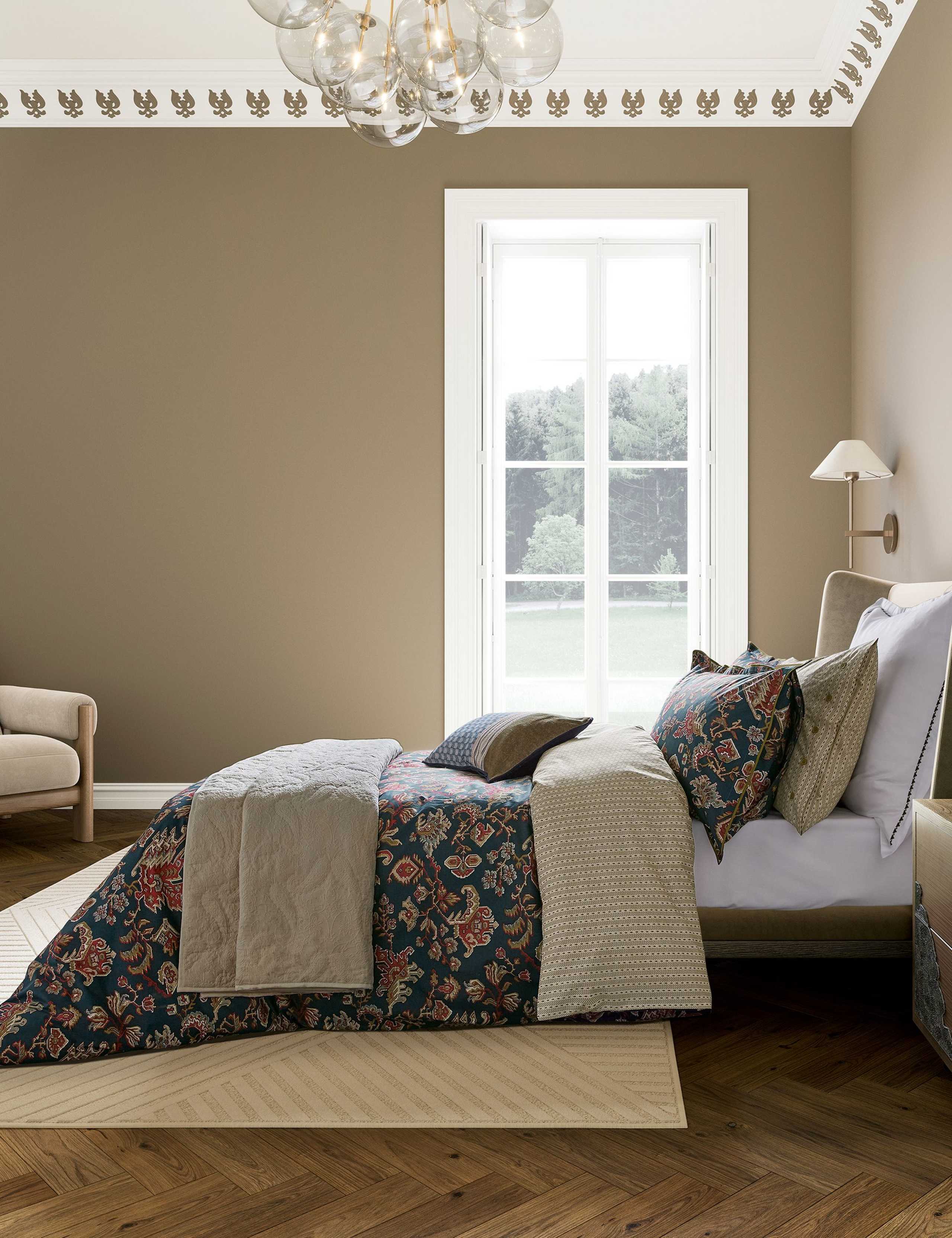 Avero Tile Print Rectangle Cushion 3 of 3