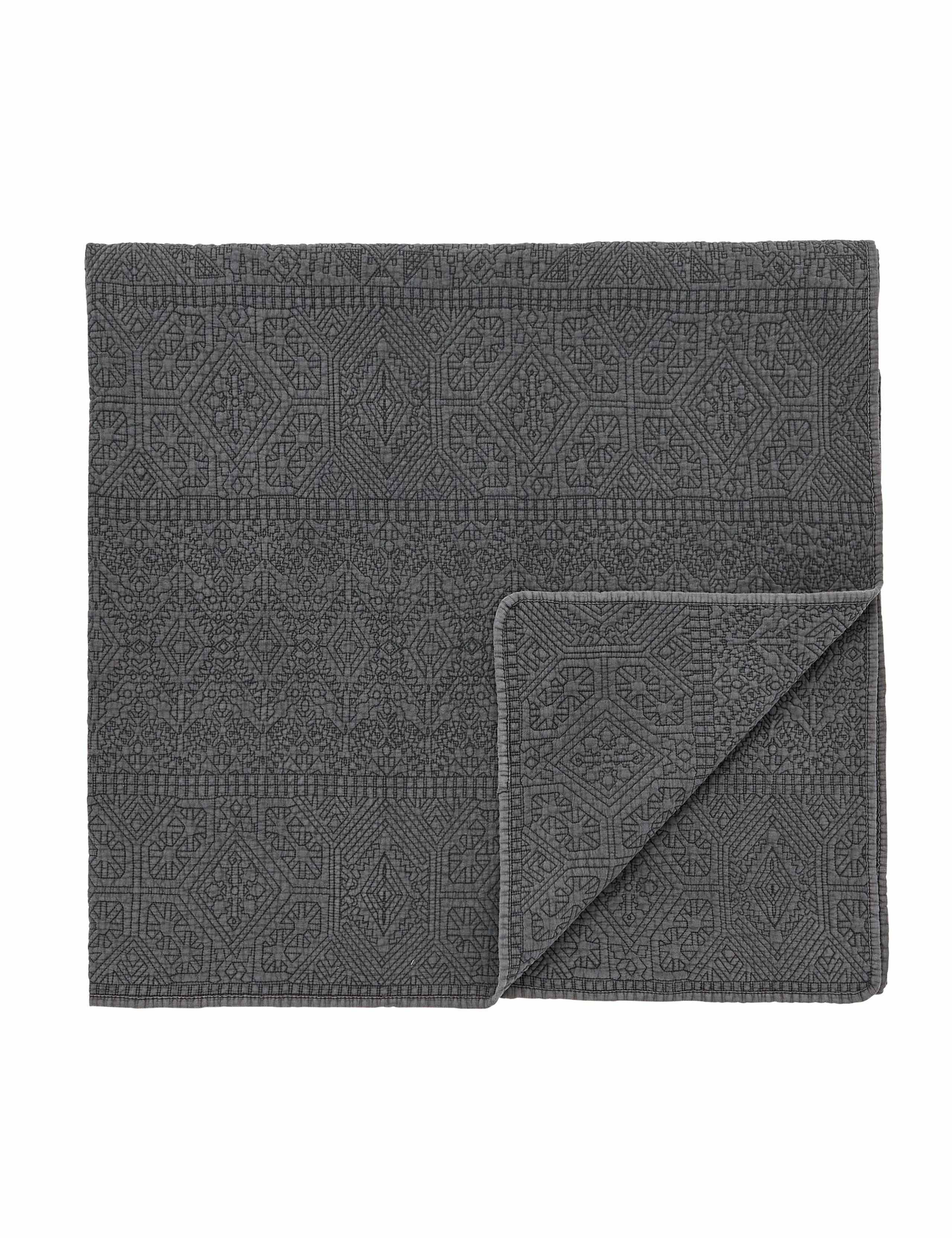 Pure Cotton Florence Quilted Throw 1 of 4