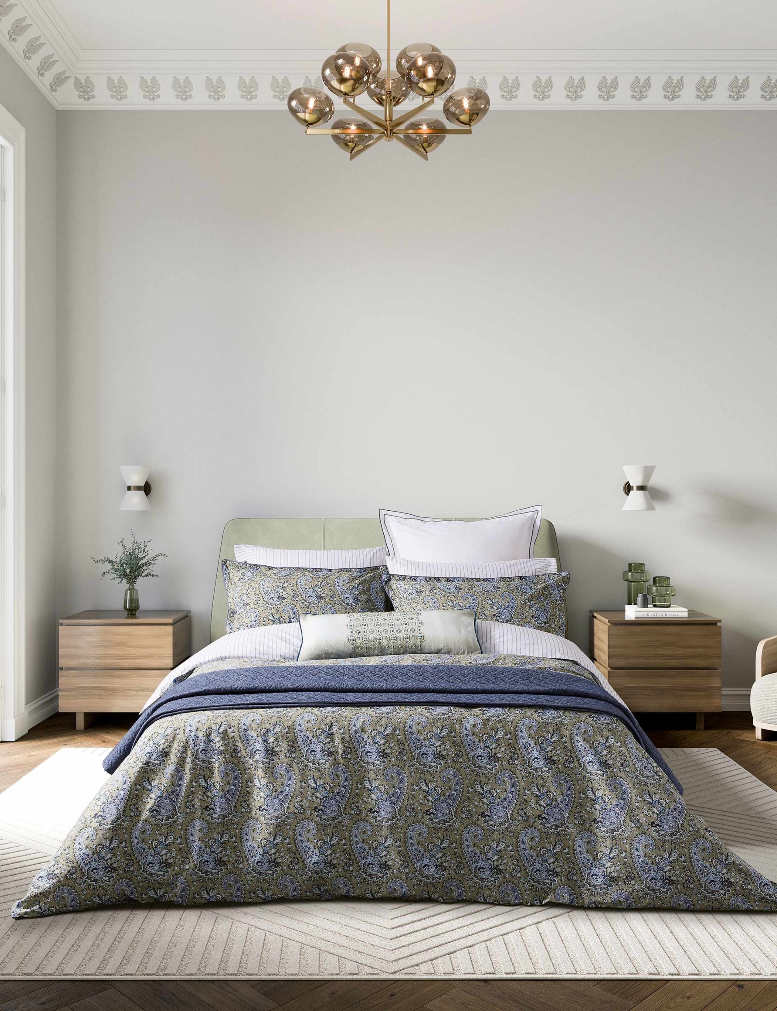 Pure Cotton Elara Quilted Throw 3 of 3