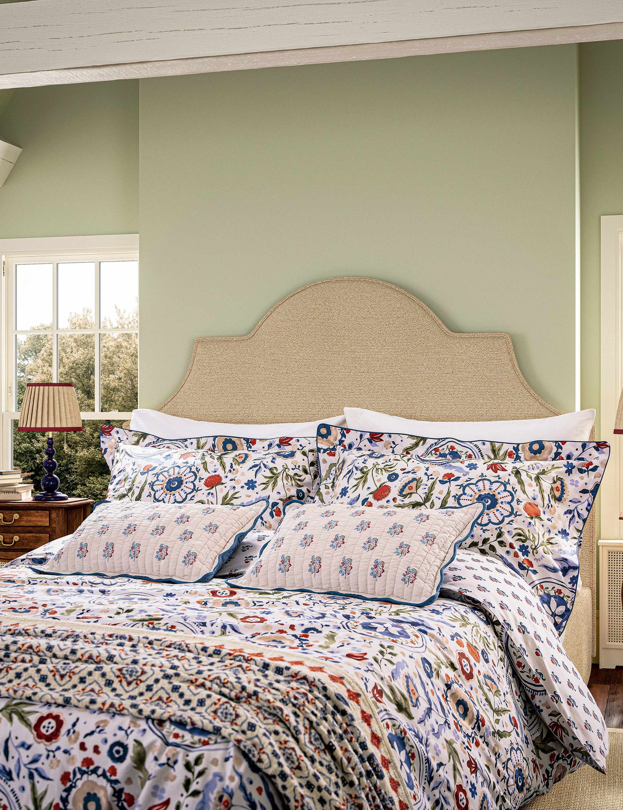 Floral Festival Quilted Cushion 3 of 4