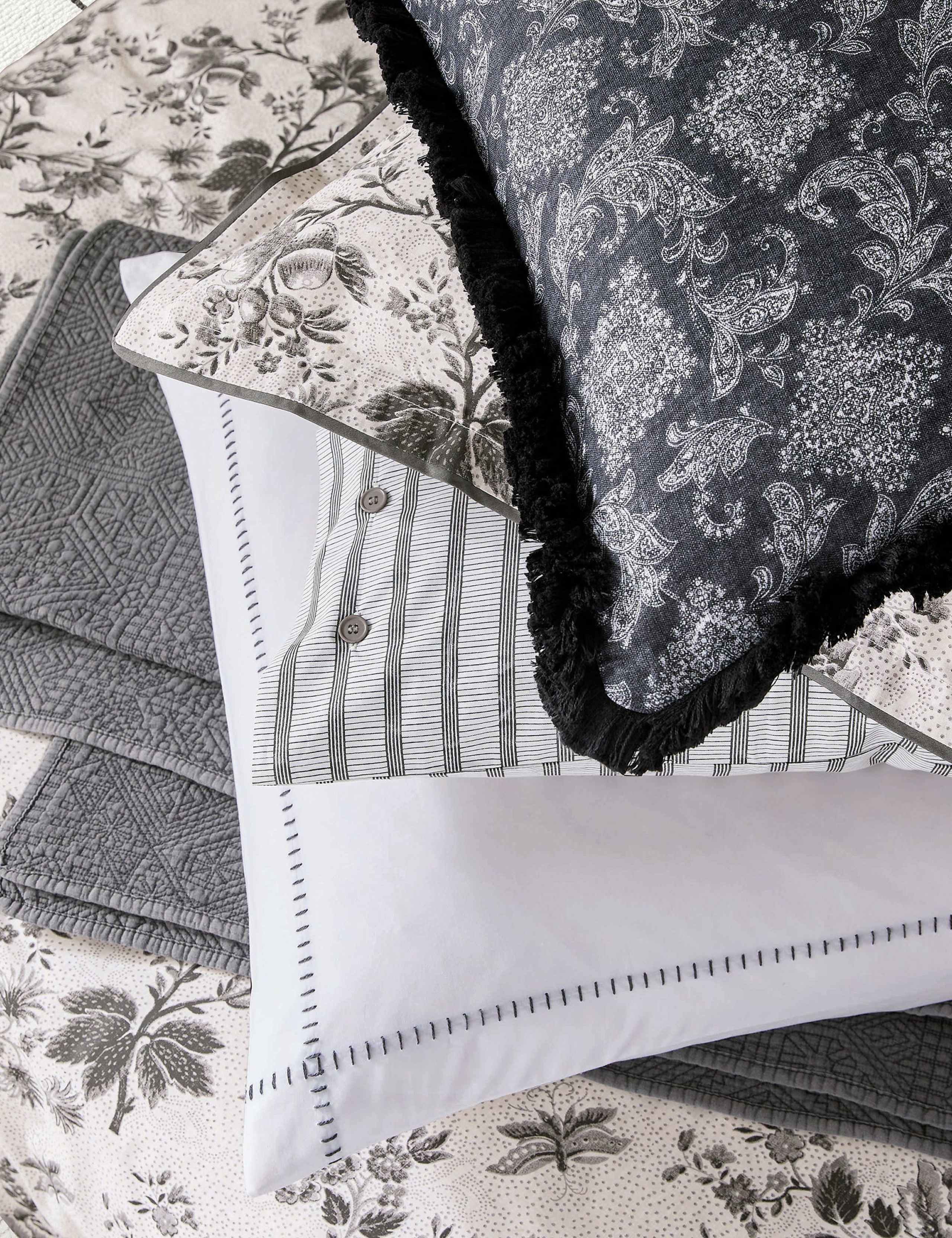 Florence Filigree Eyelash Square Cushion 4 of 4