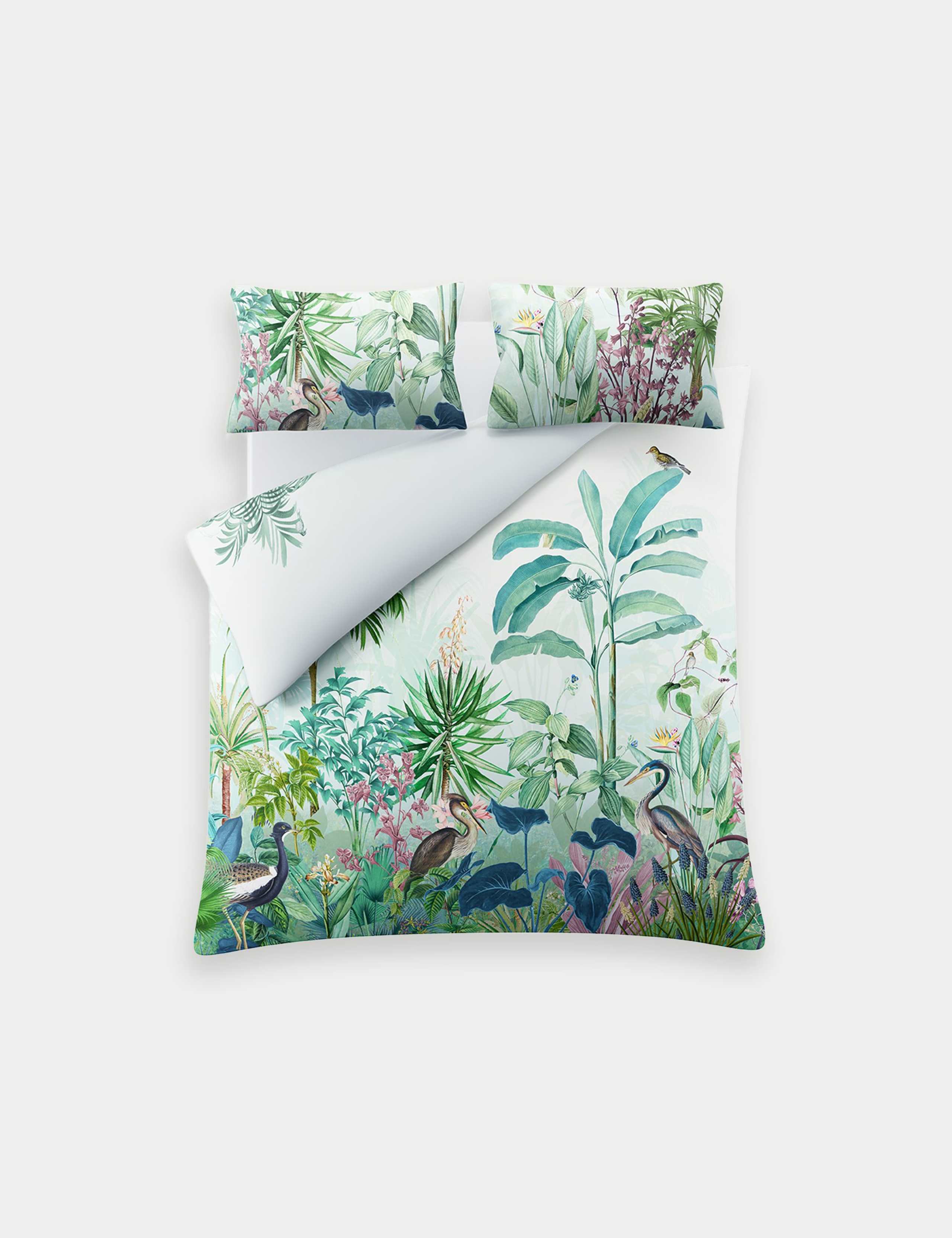 Chinoiserie Garden Reversible Bedding Set 2 of 4