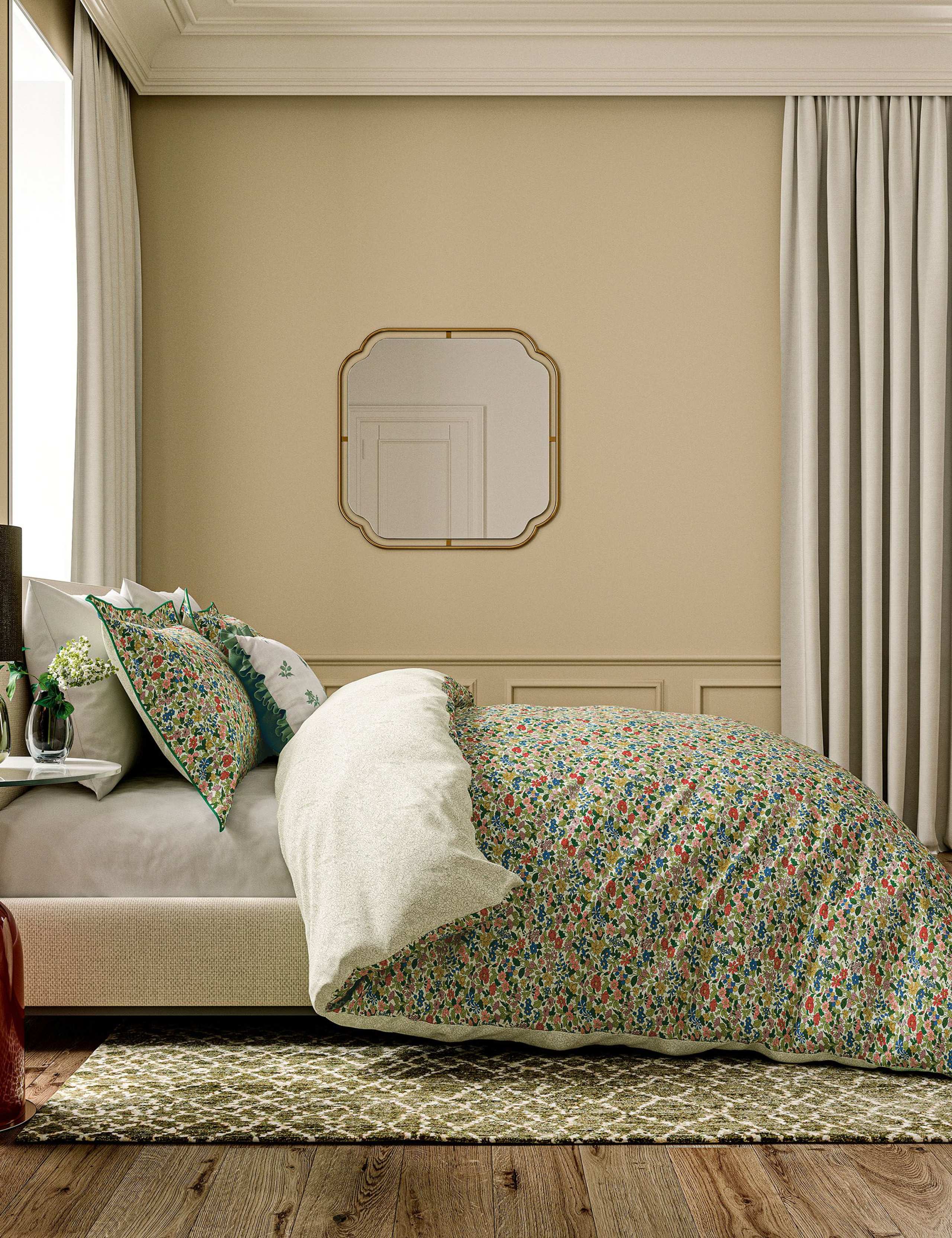 Pure Cotton Blossom Harmony Bedding Set 1 of 4