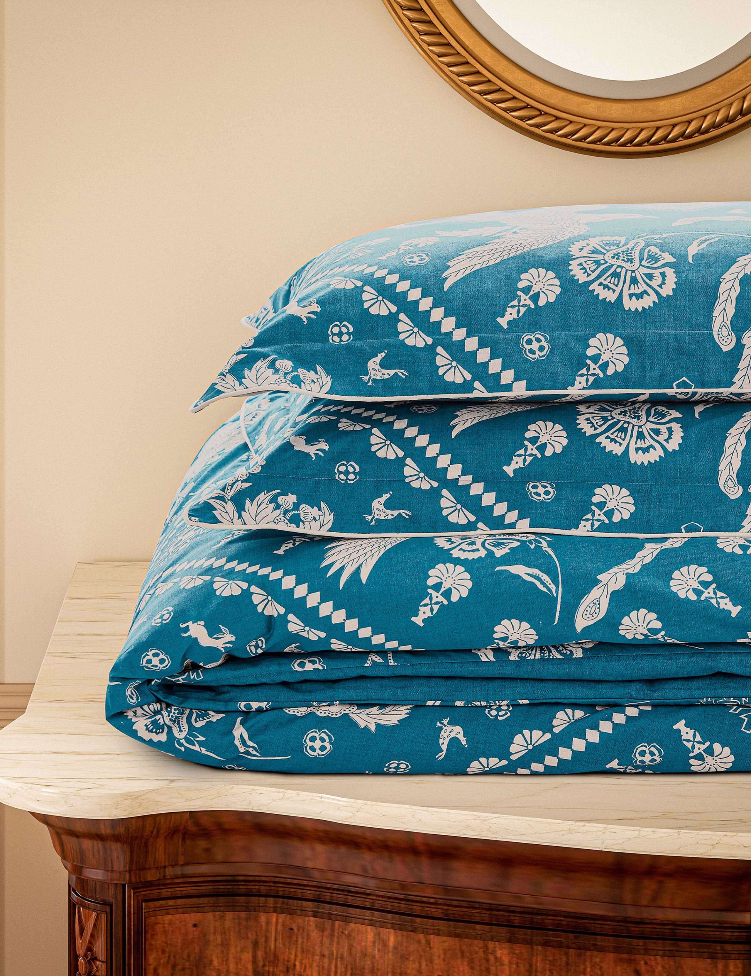 Hidcote Birds Tapestry Bedding Set 5 of 5