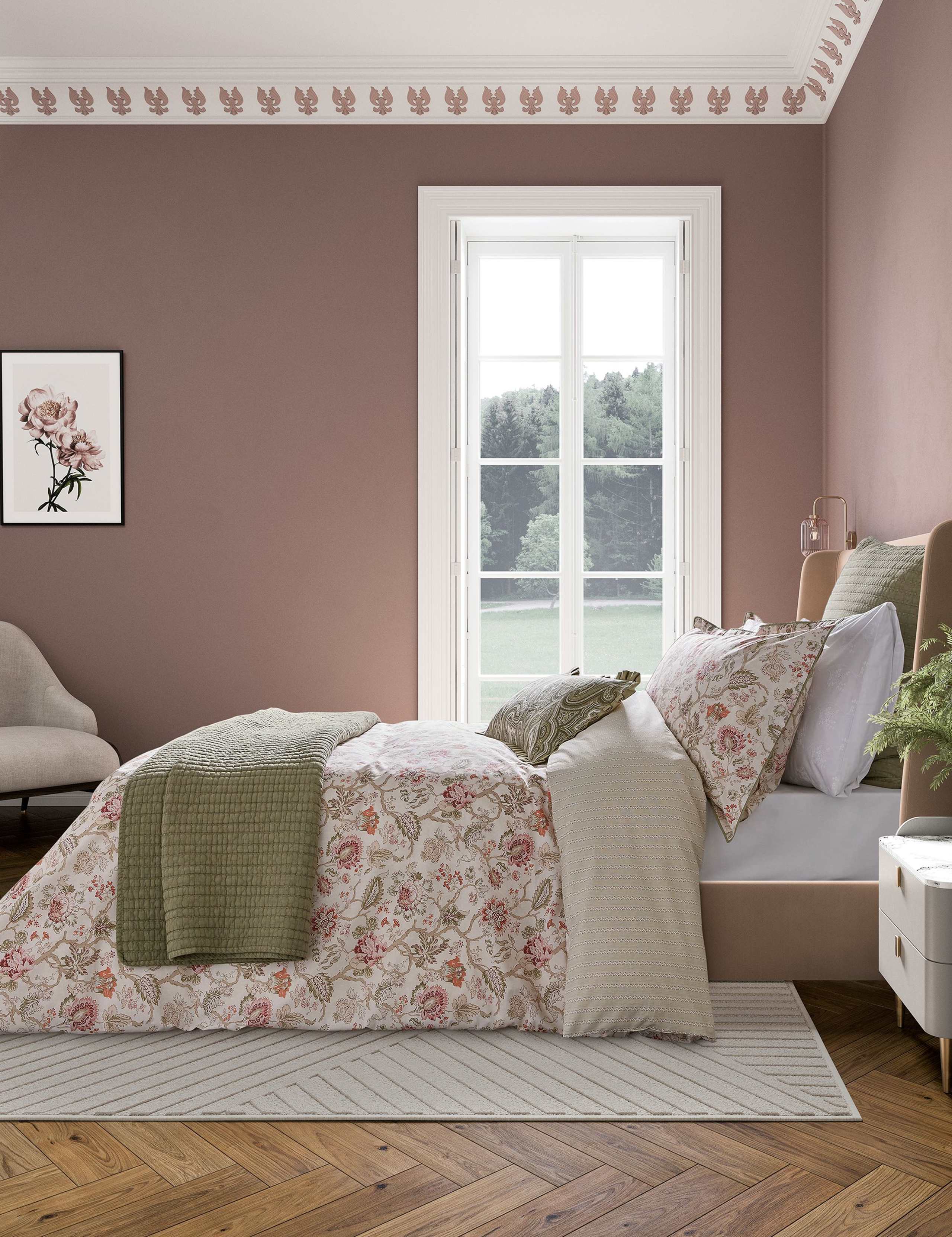 Pure Cotton Nora Bedding Set 1 of 4