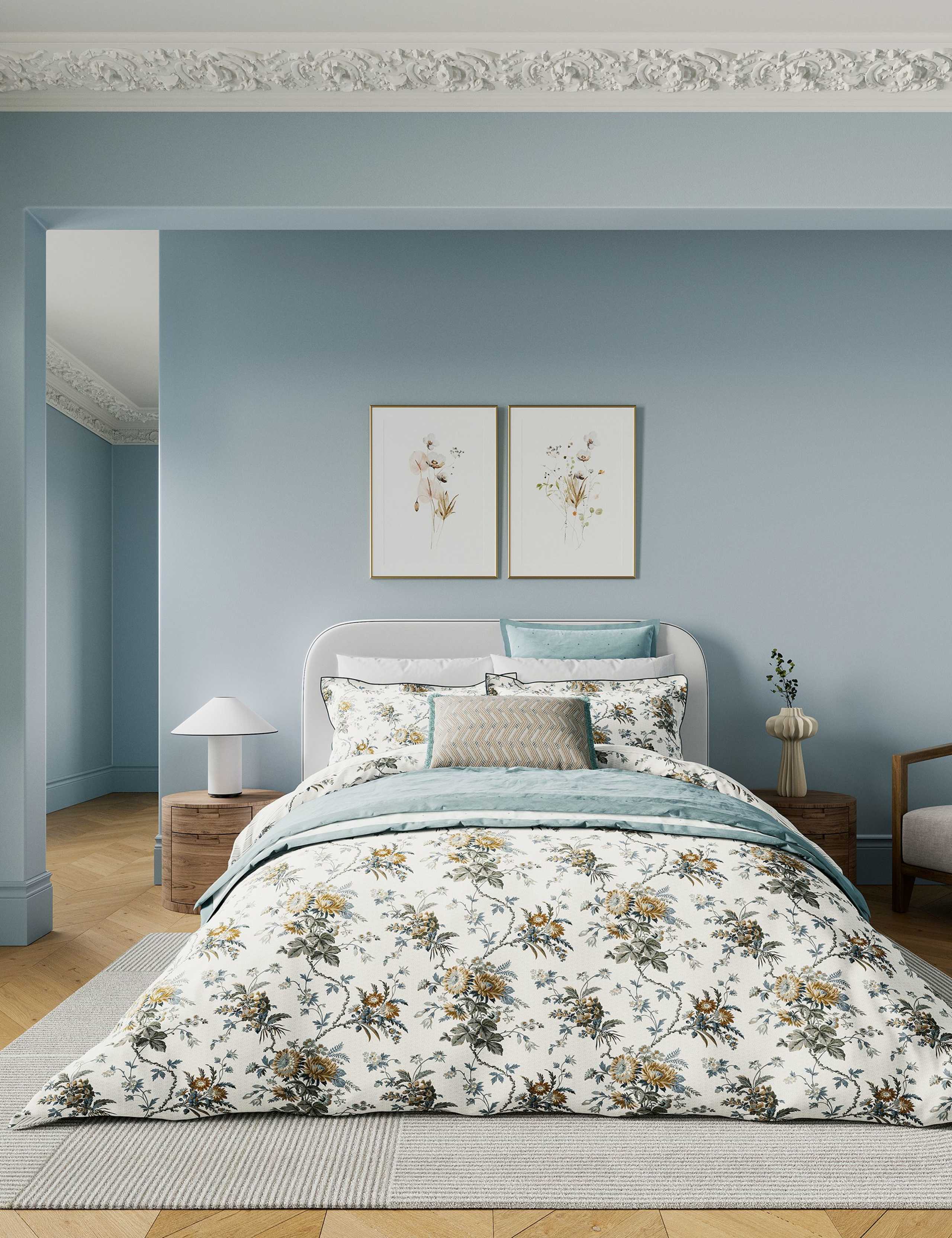 Pure Cotton Sybil Bedding Set 1 of 4
