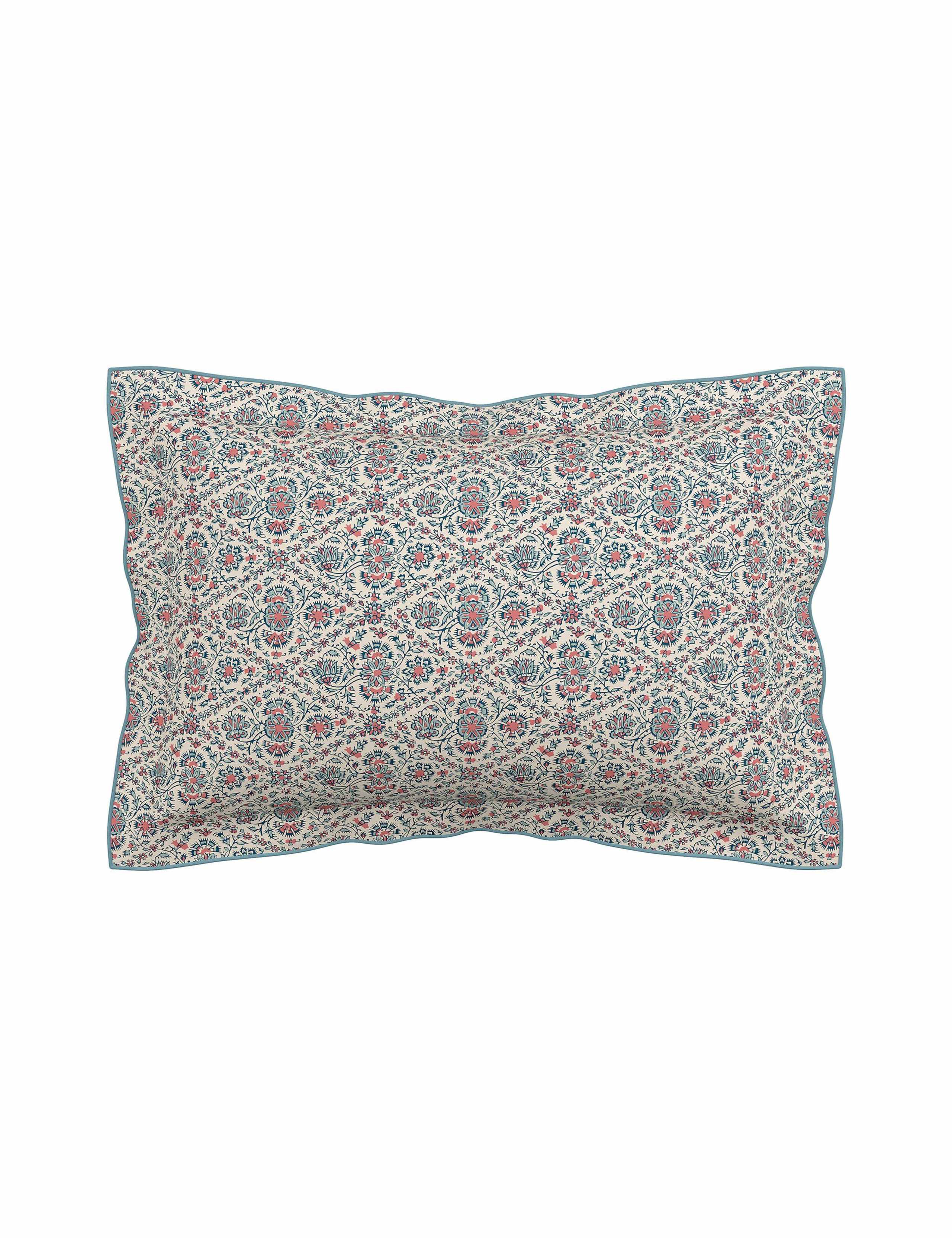 Pure Cotton Indian Lattice Bedding Set 4 of 4