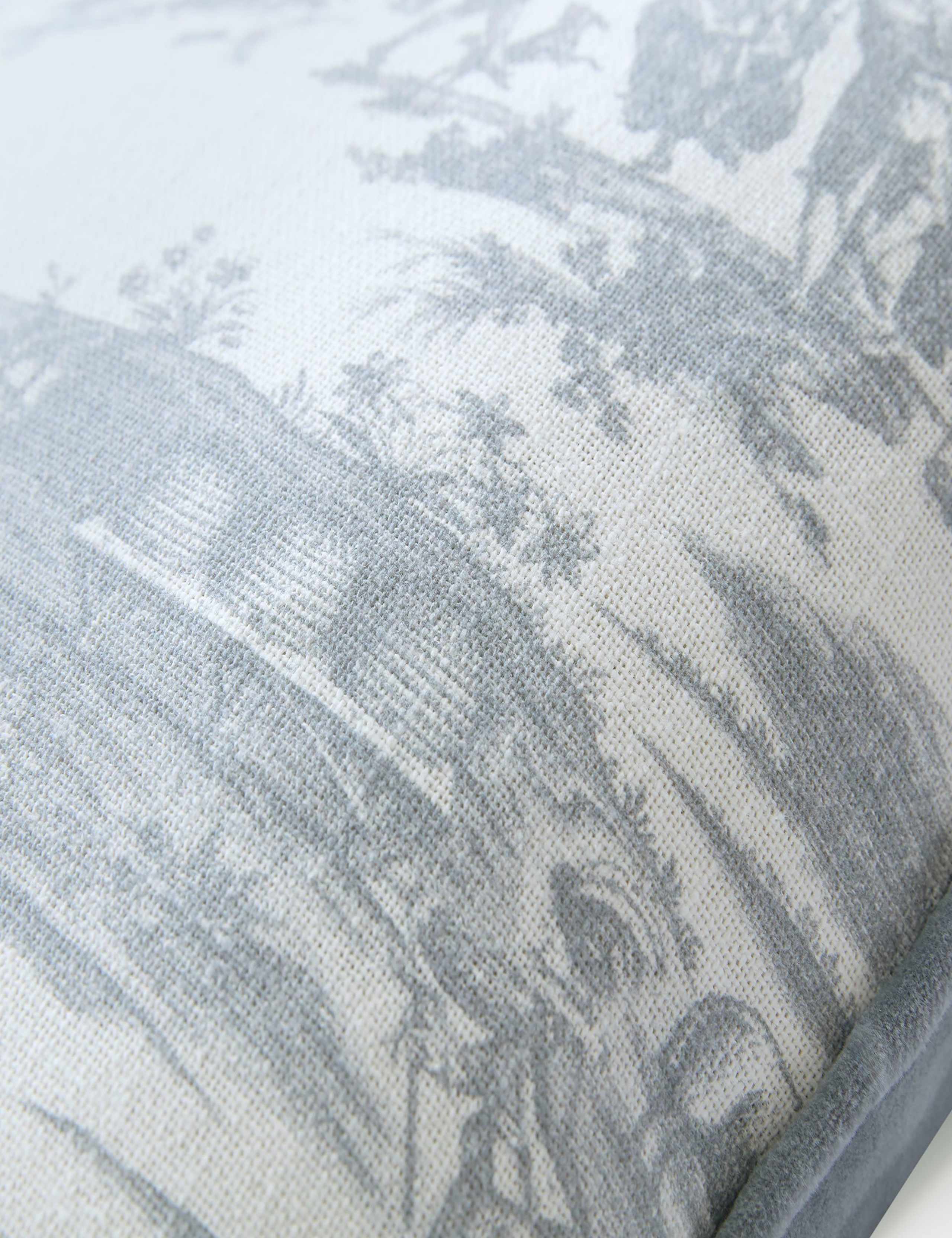 Pure Cotton Braysmith Toile Piped Cushion 4 of 5