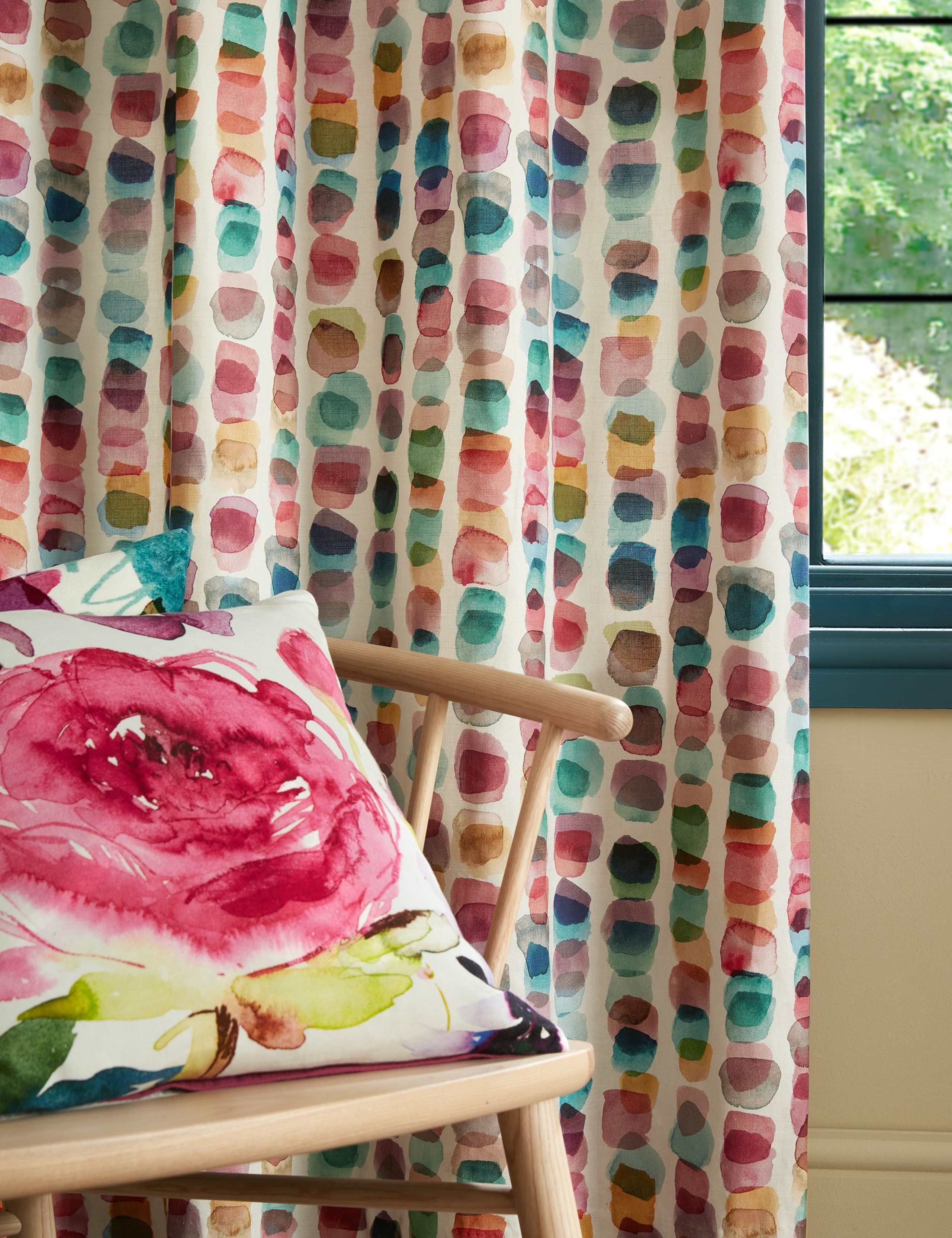 Tobermory Cotton Rich Eyelet Curtains 2 of 2
