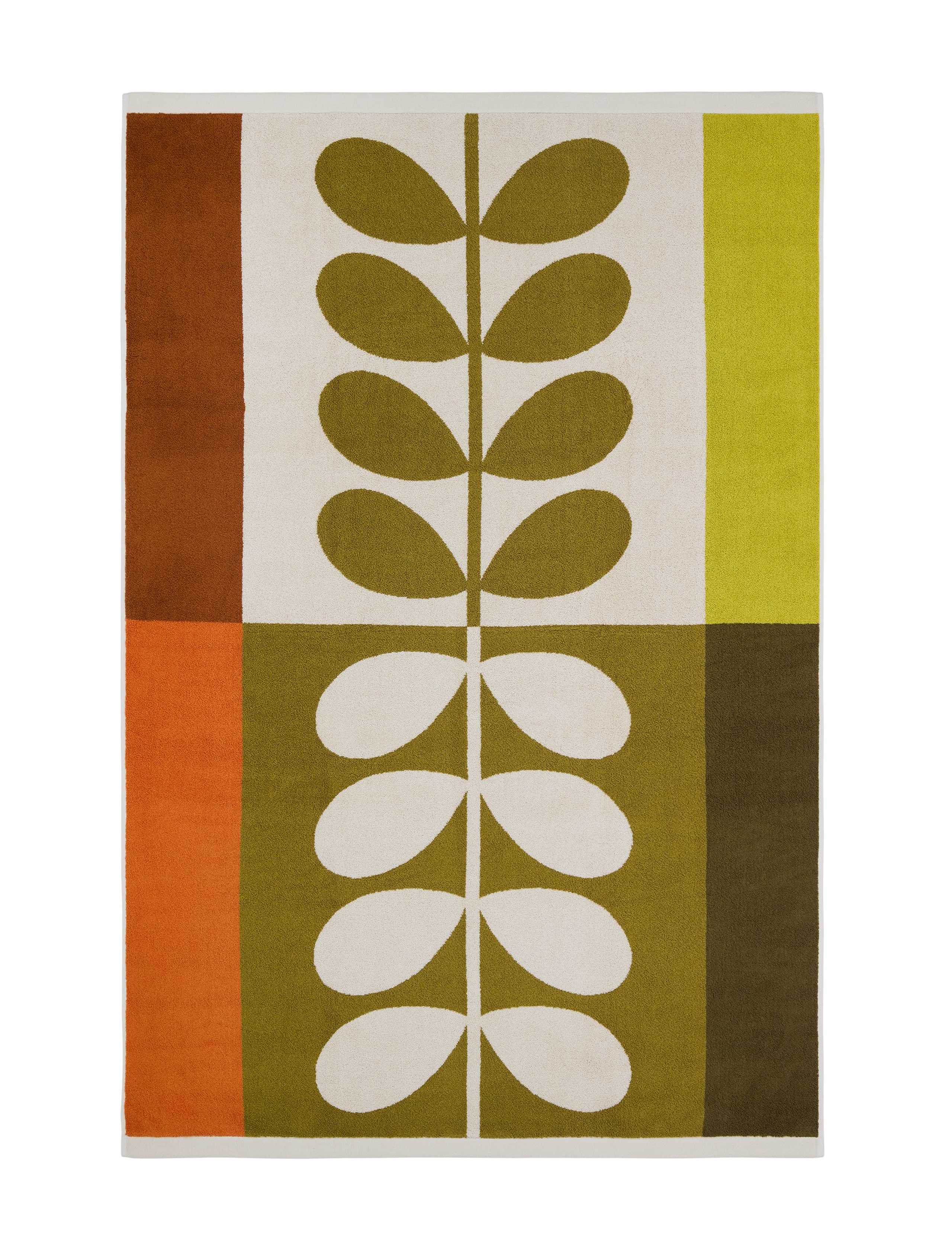 Pure Cotton Stem Check Towel 5 of 7