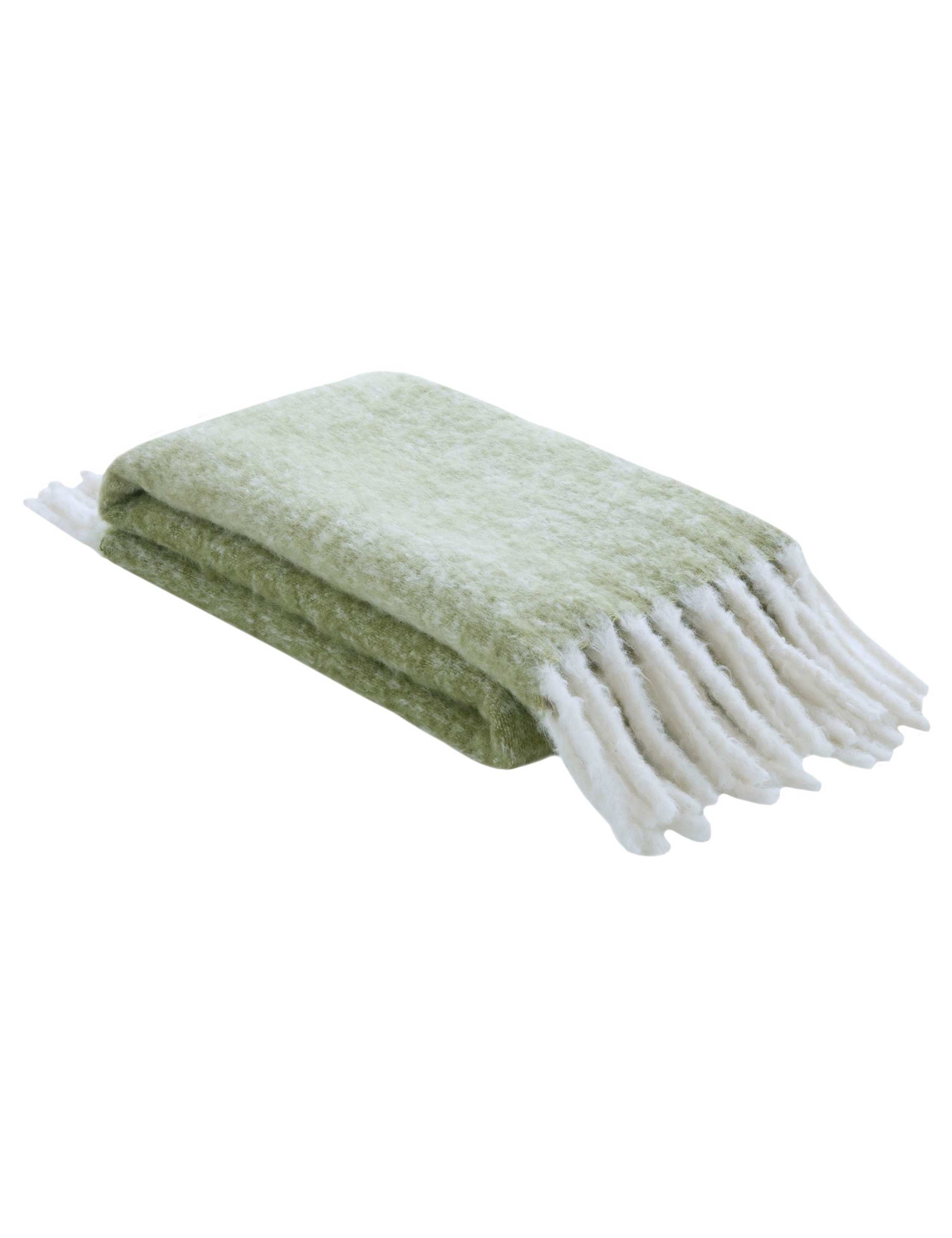 Bronwen Tassled Throw with Wool 4 of 5