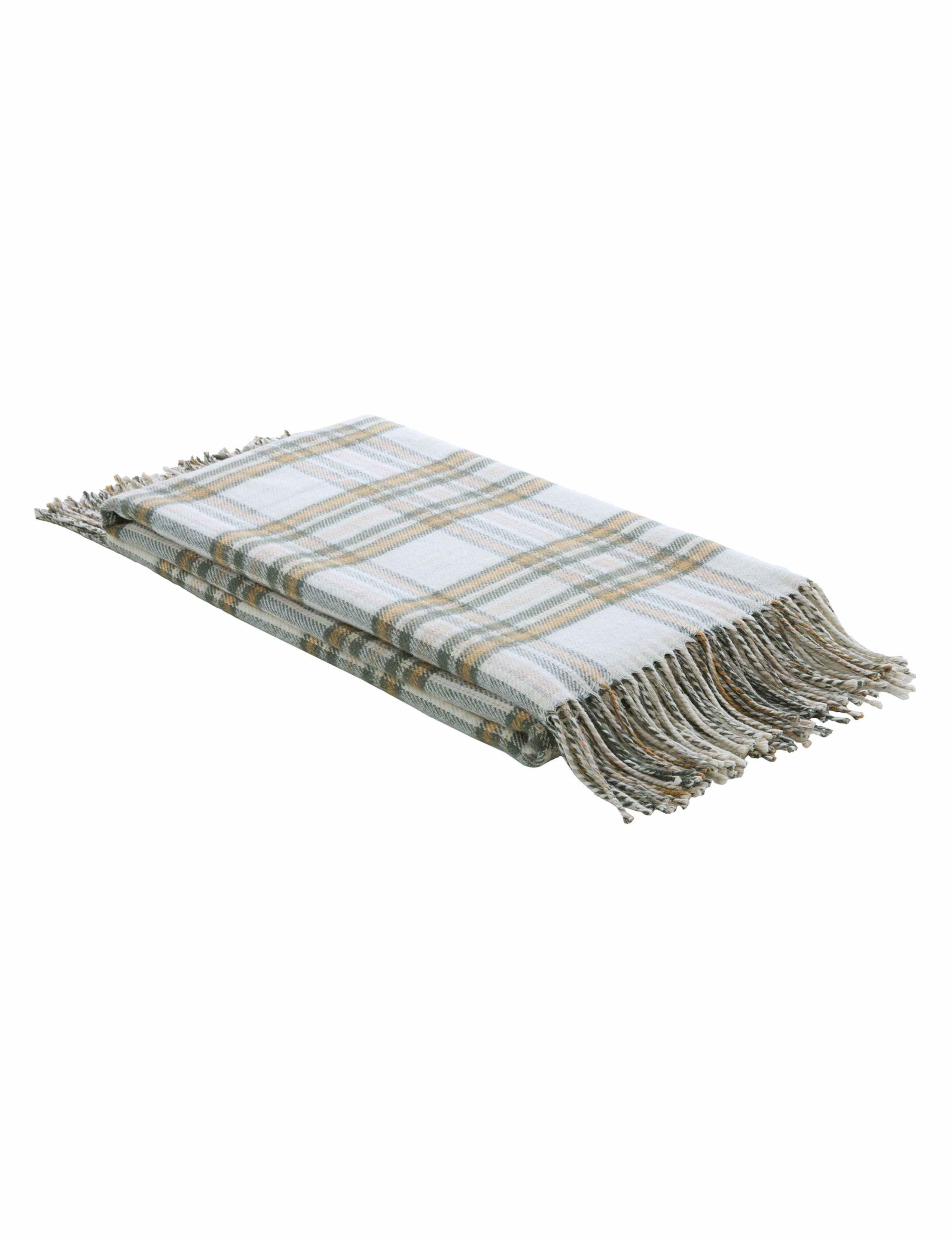 Padbury Check Reversible Tassled Throw 3 of 4