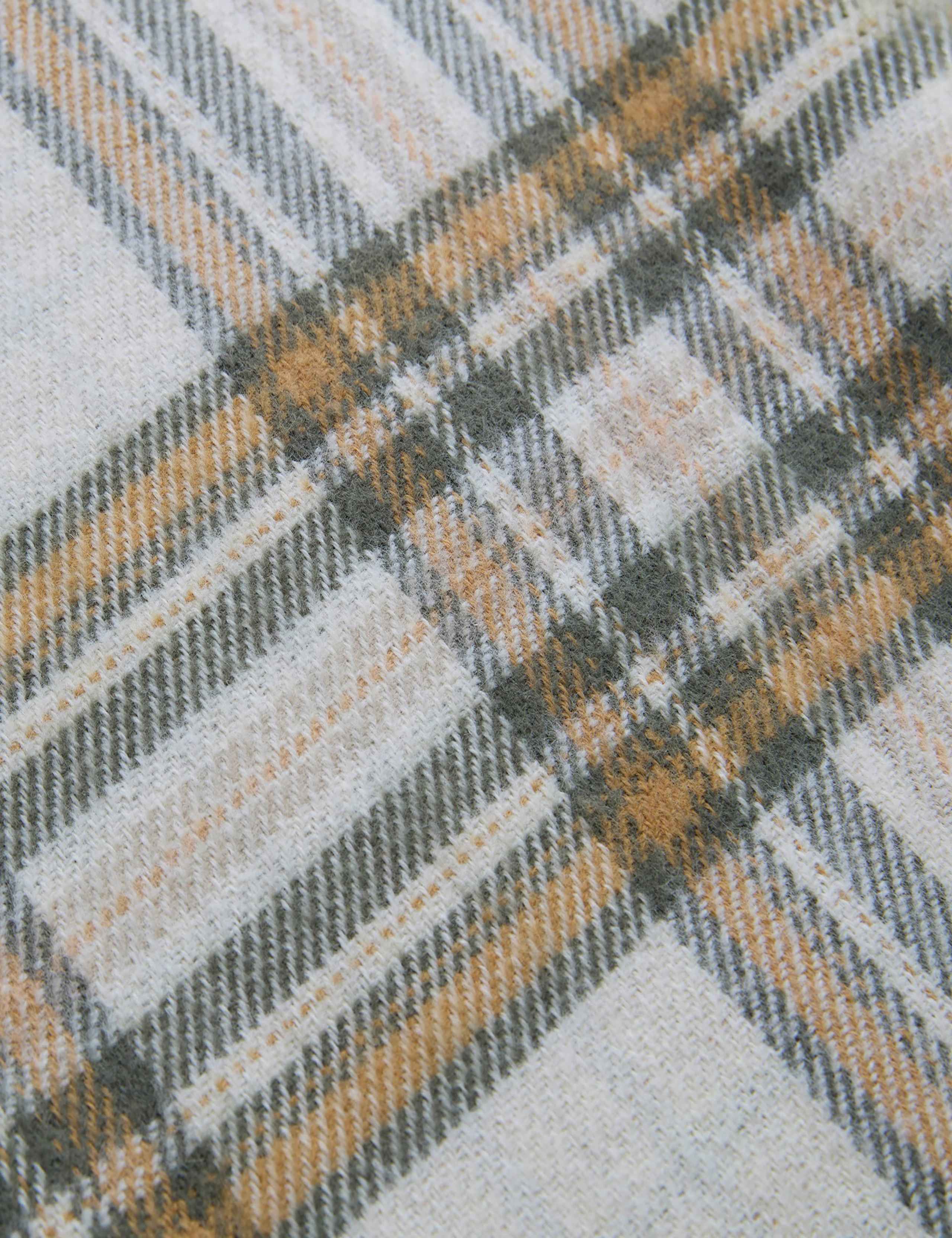 Padbury Check Reversible Tassled Throw 4 of 4
