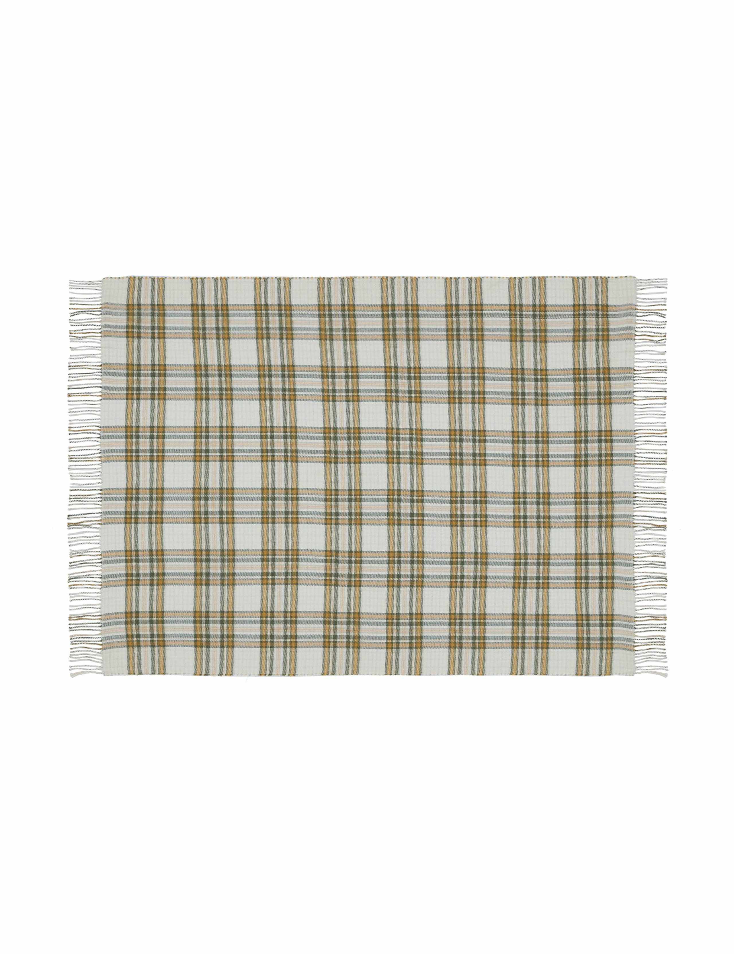 Padbury Check Reversible Tassled Throw 2 of 4