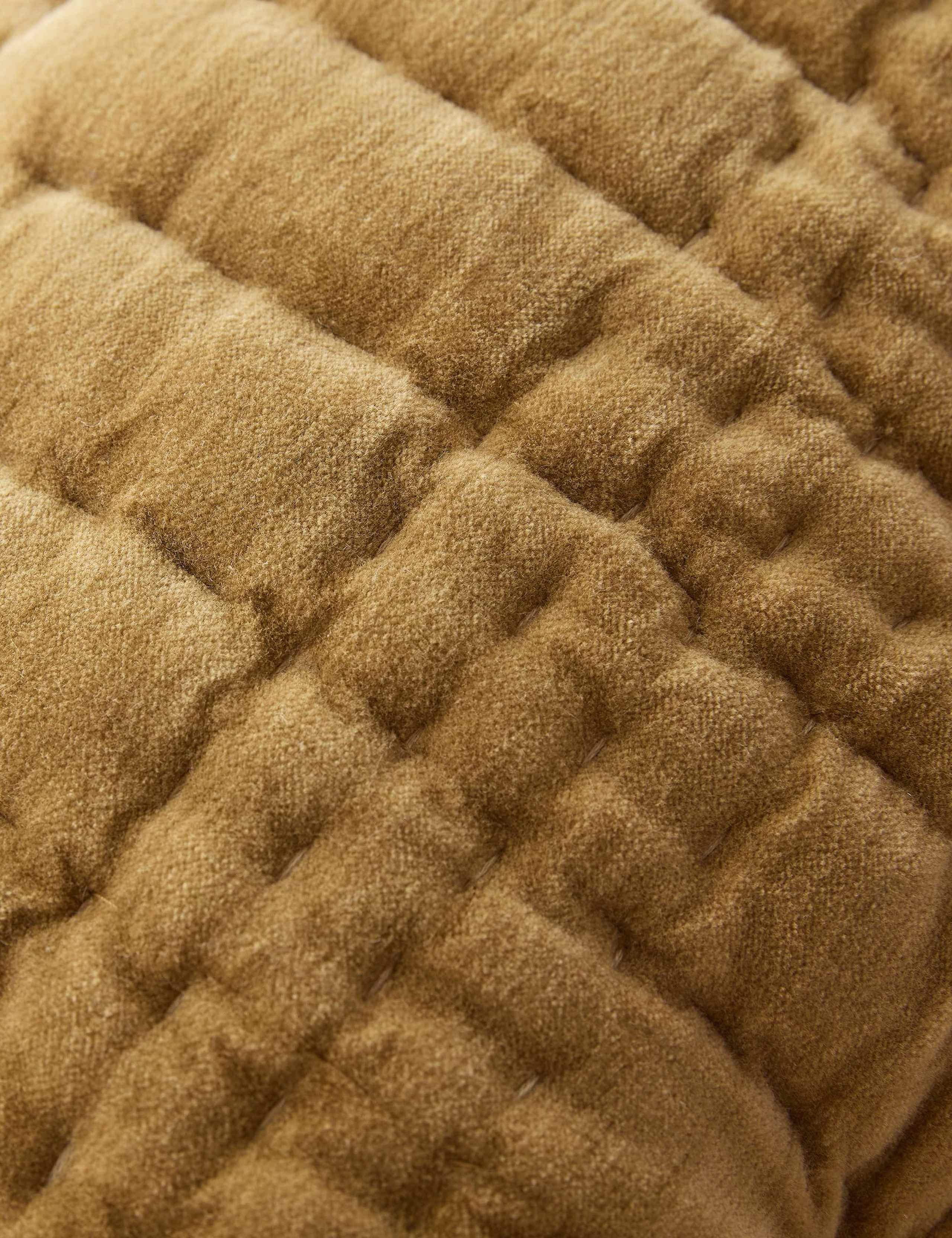 Velvet Scalloped Textured Cushion 6 of 6