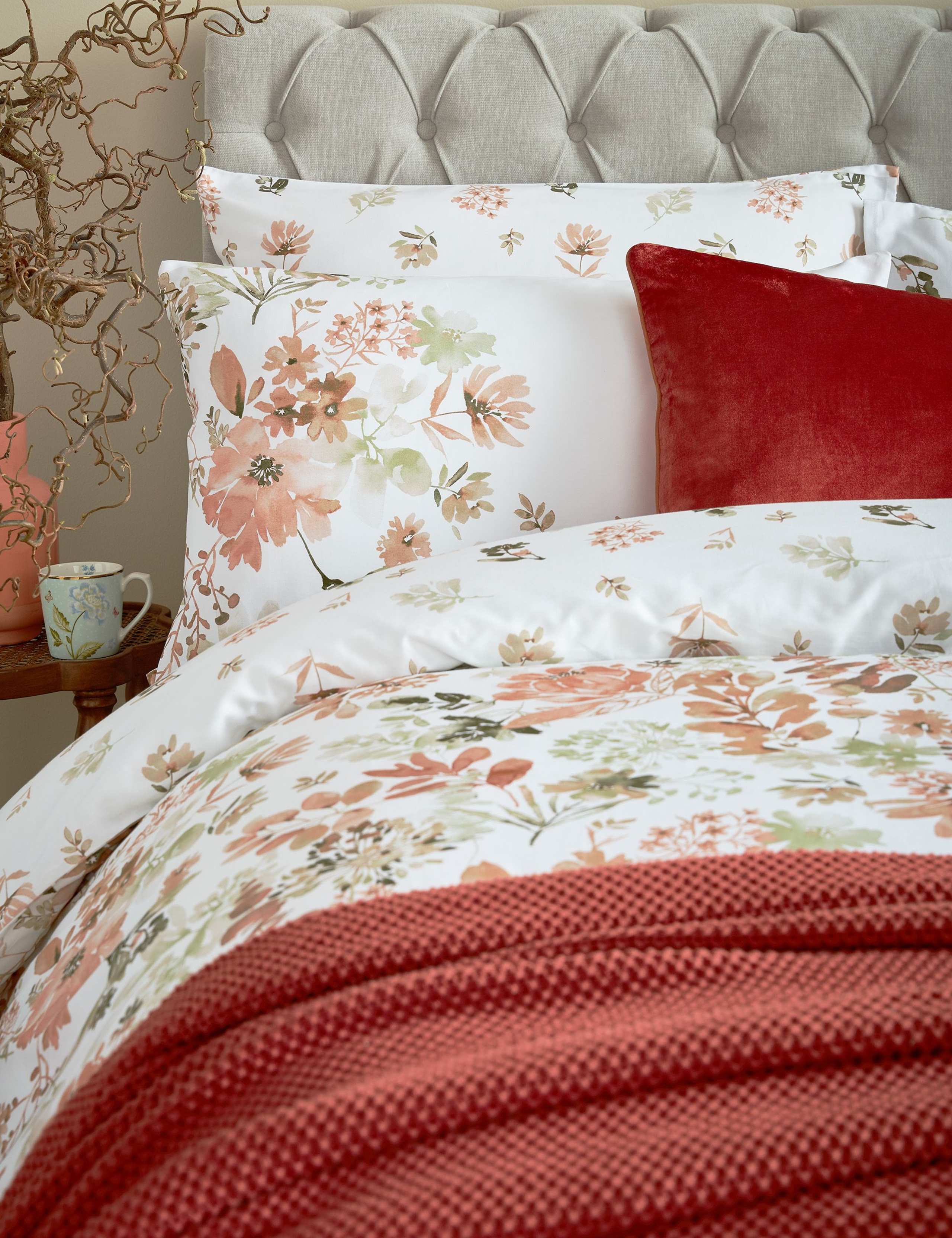 2 Pack Pure Cotton Sateen Lewcombe Pillowcases 3 of 4