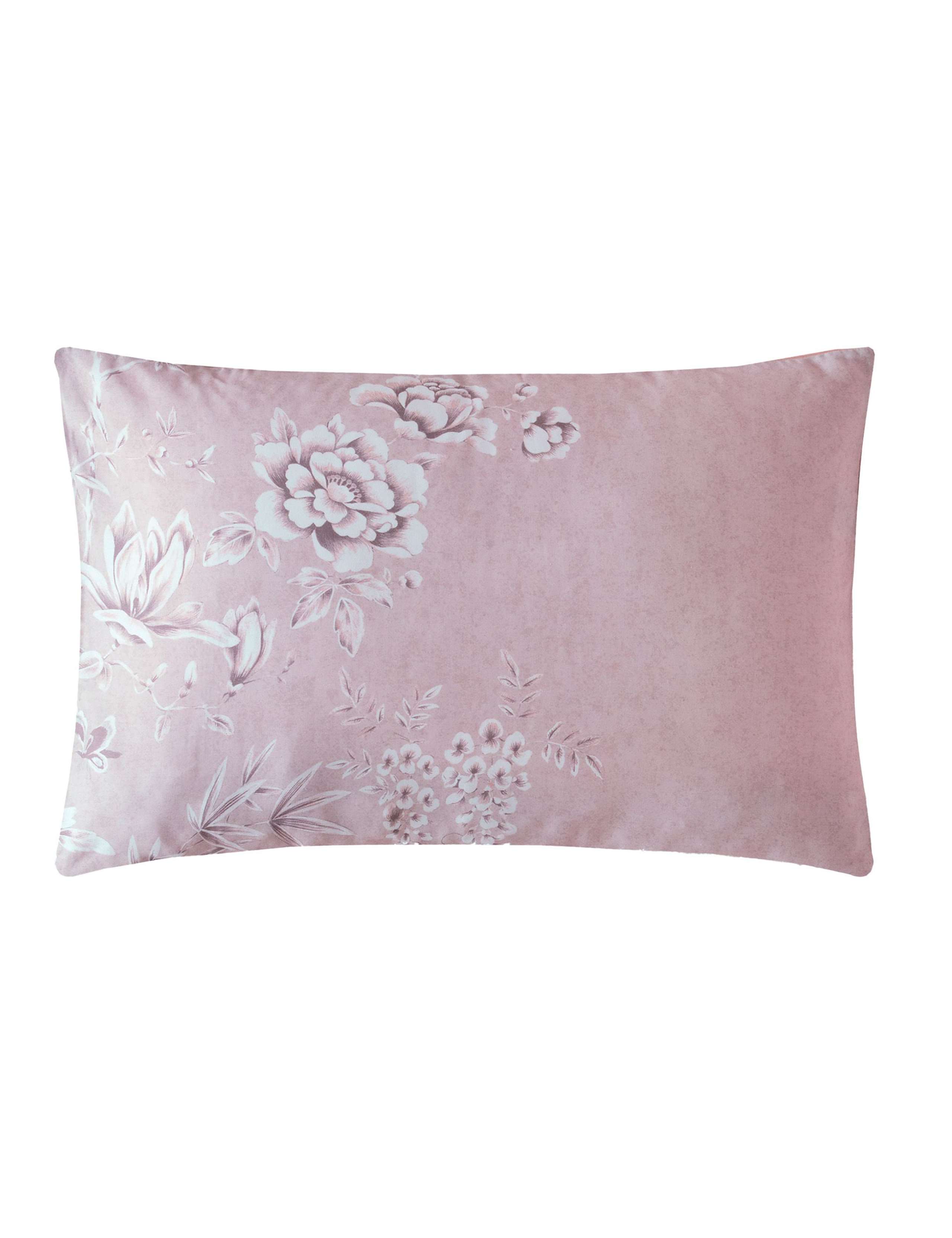 2 Pack Pure Cotton Rowsham Garden Pillowcases 2 of 4