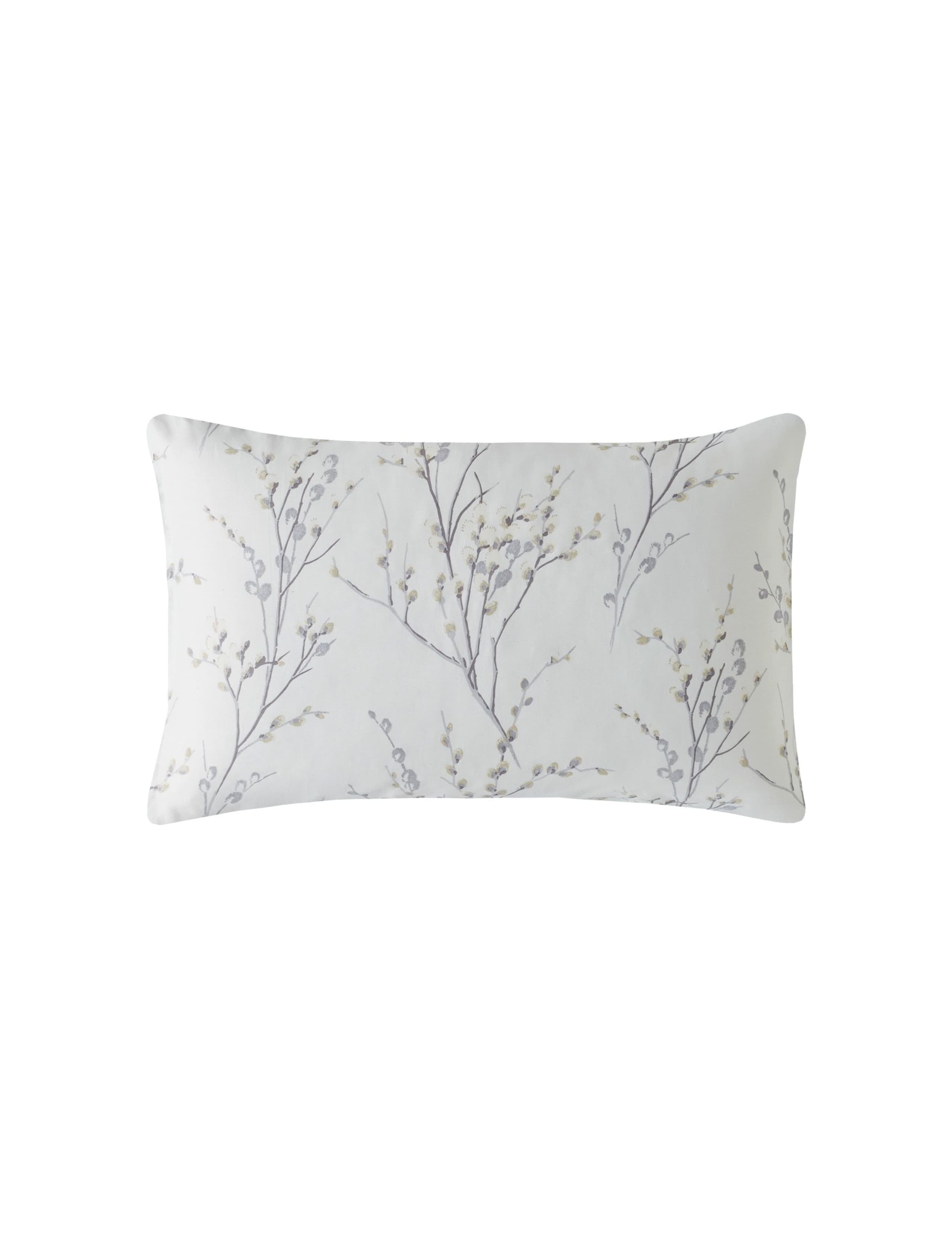 2pk Pure Cotton Sateen Pussy Willow Pillowcases 3 of 3