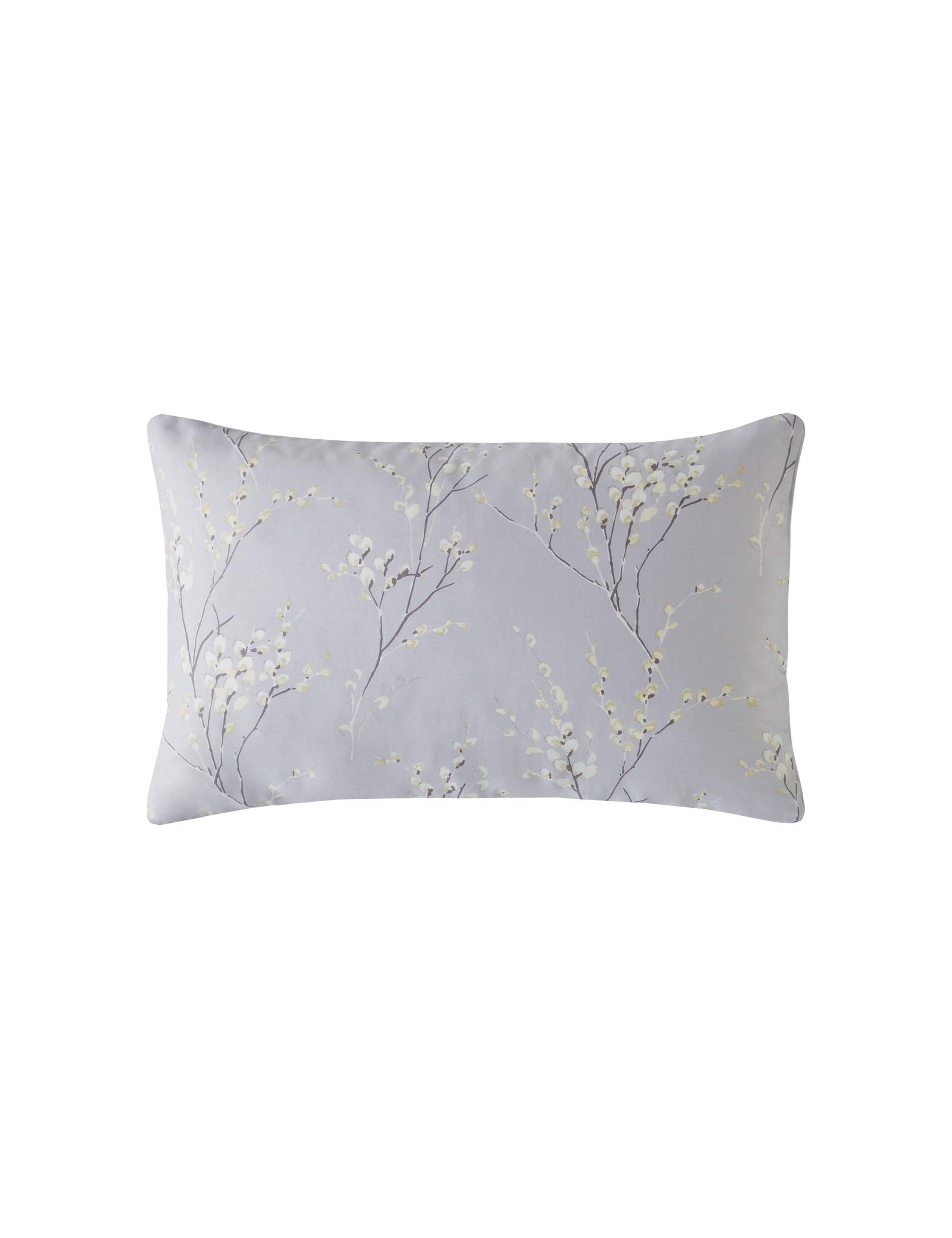 2pk Pure Cotton Sateen Pussy Willow Pillowcases 2 of 3