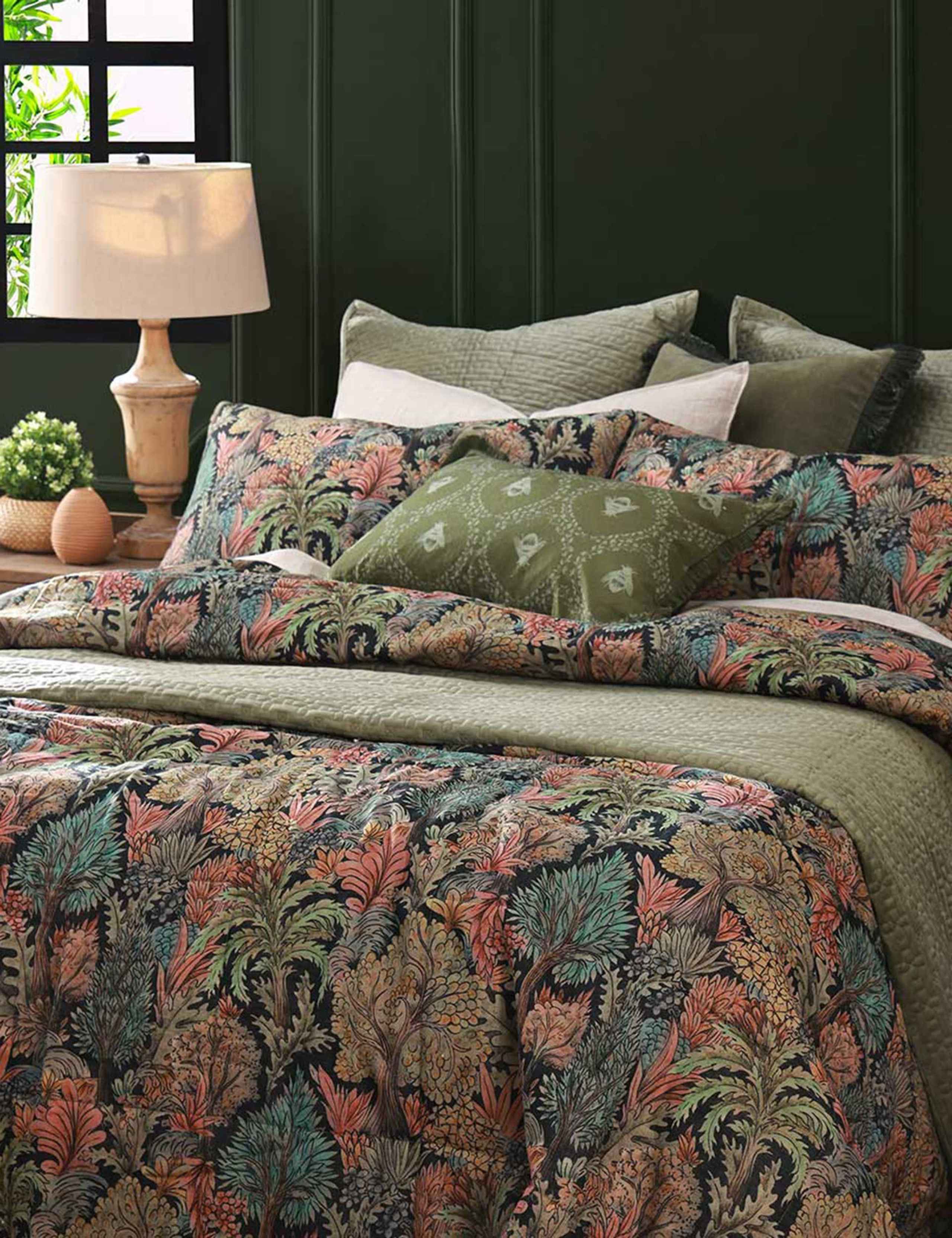 Cotton Rich Anders Bedding Set with Linen 2 of 4