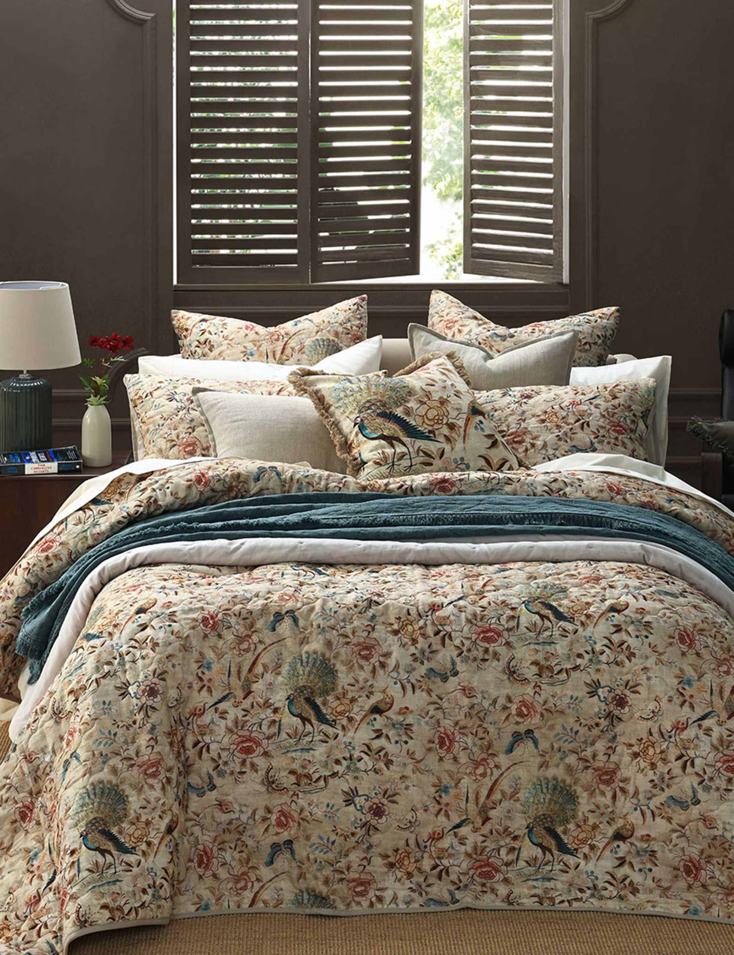Cotton Rich Milan Quilted Bedspread Set 1 of 4