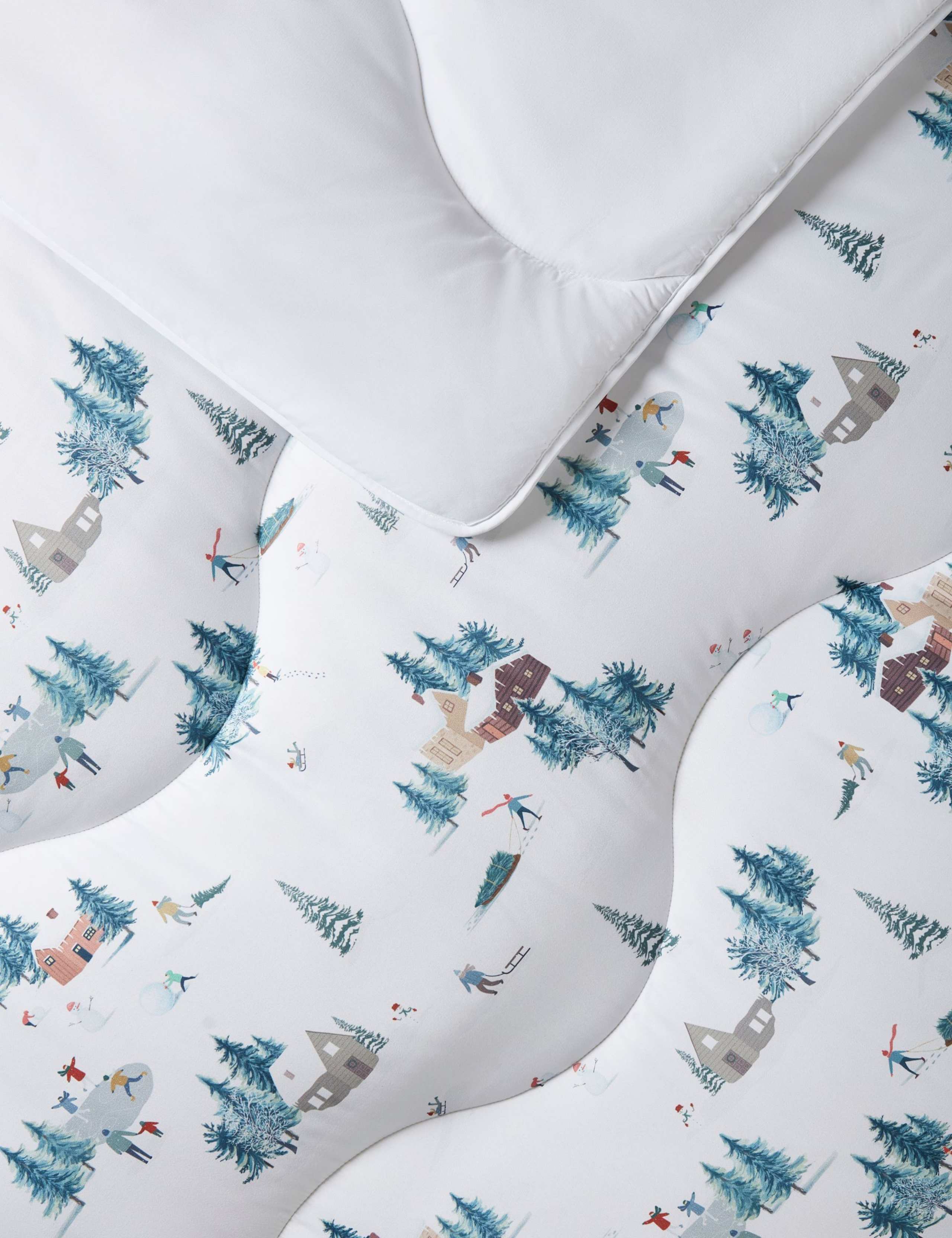 Snow Day 10.5 Tog Coverless Duvet Set 4 of 6