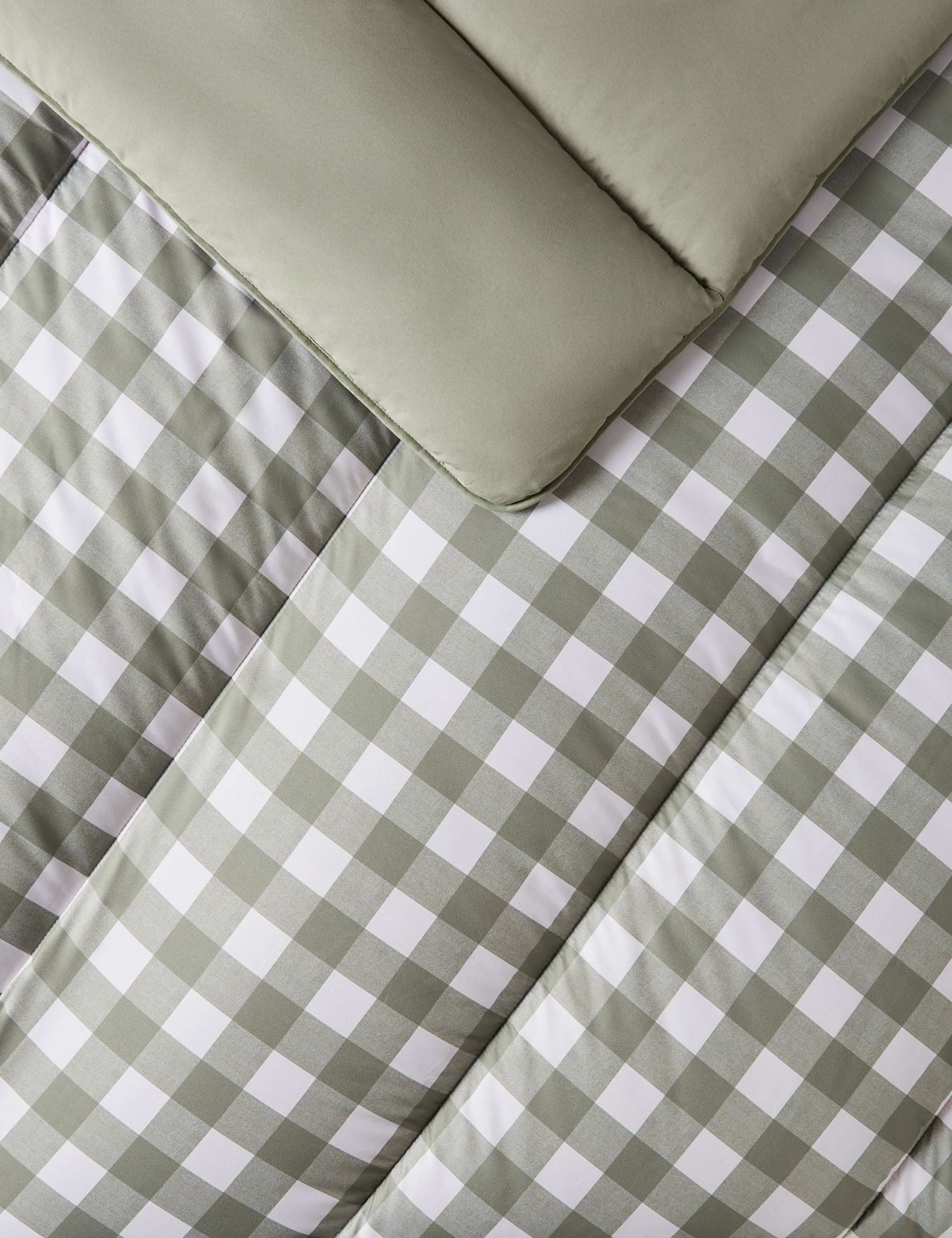 Gingham 10.5 Tog Coverless Duvet Set 4 of 6