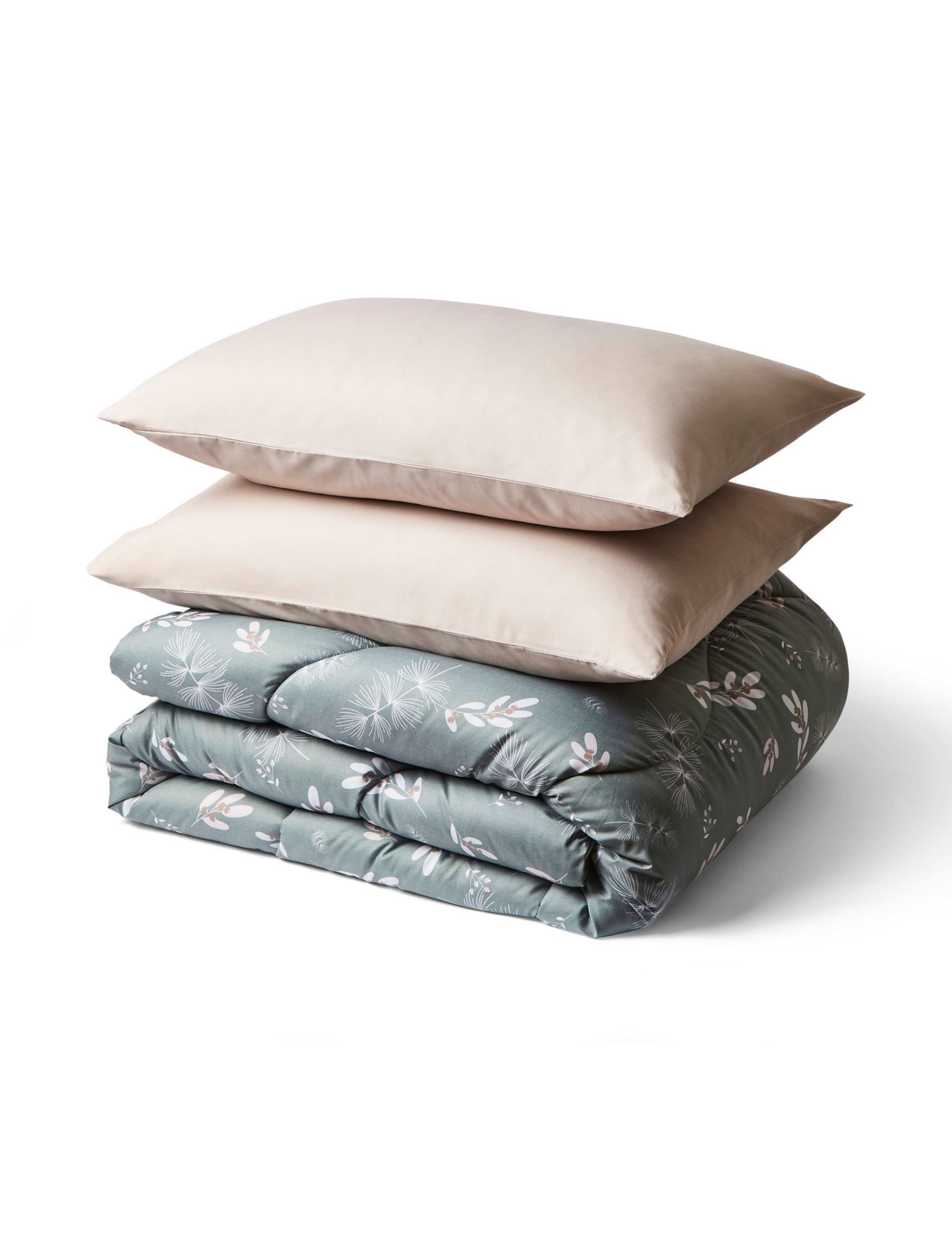 Winter Sprigs 10.5 Tog Coverless Duvet Set 3 of 6