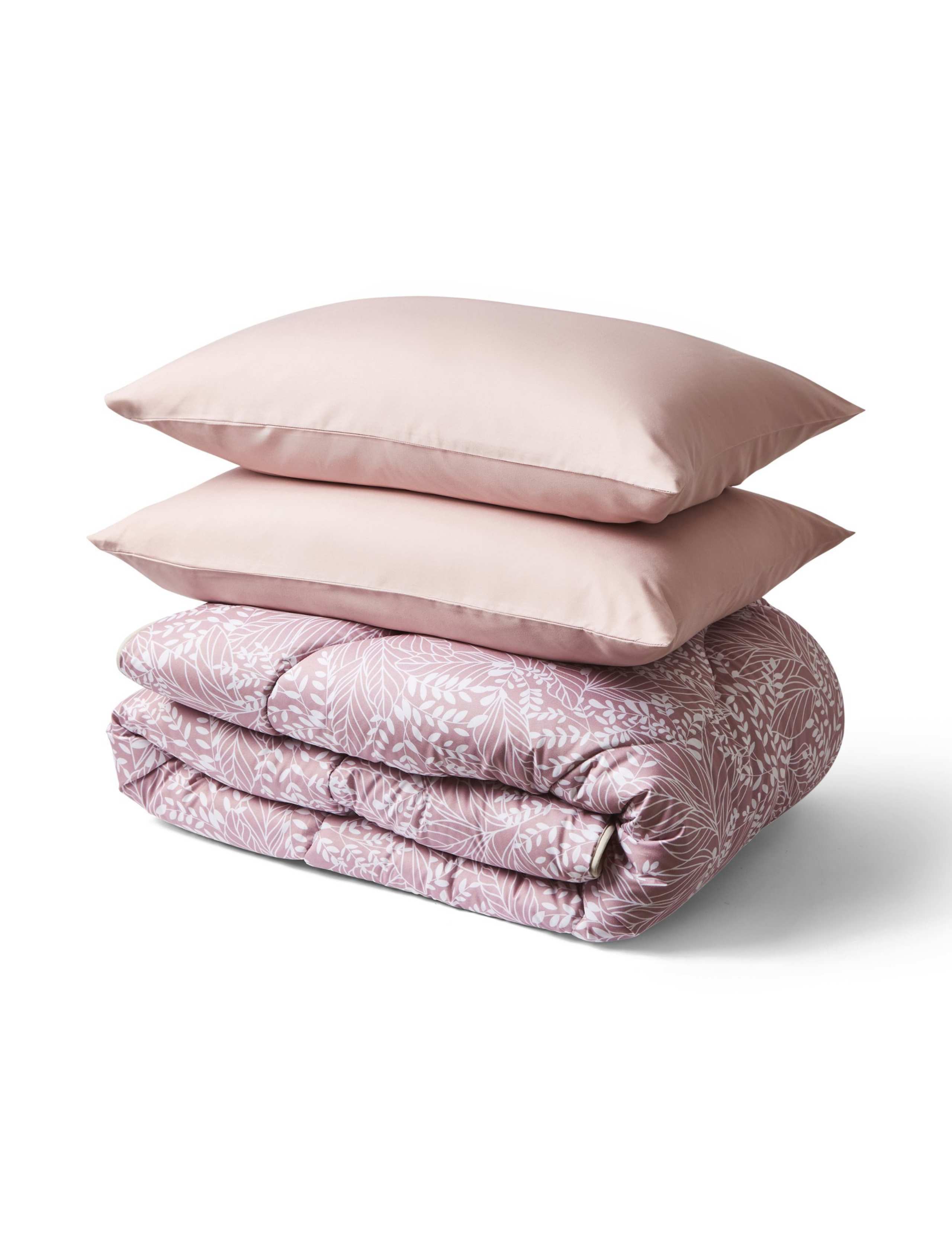 Linear Leaf 10.5 Tog Coverless Duvet Set 3 of 6