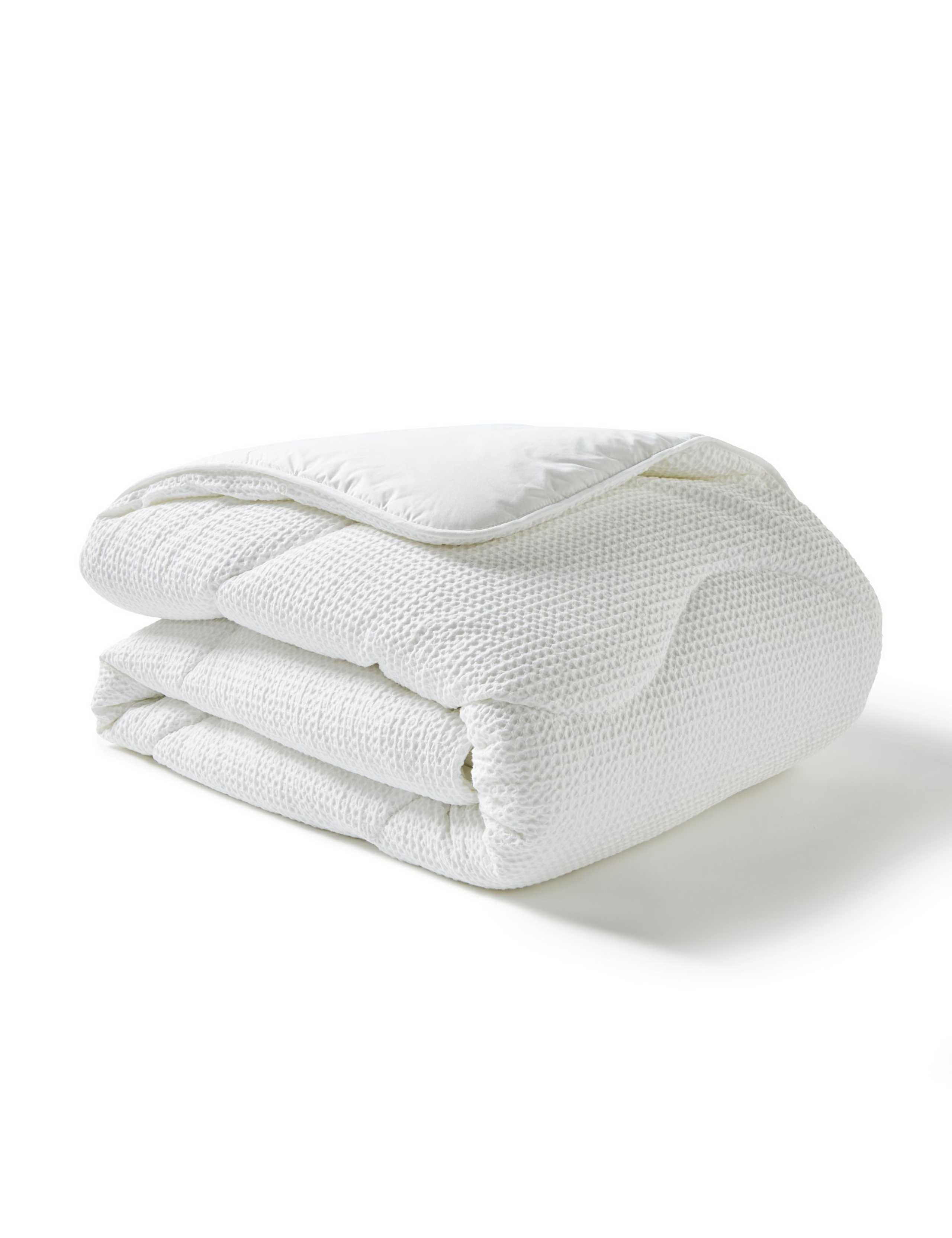 Pure Cotton Waffle 10.5 Tog Coverless Duvet 3 of 6