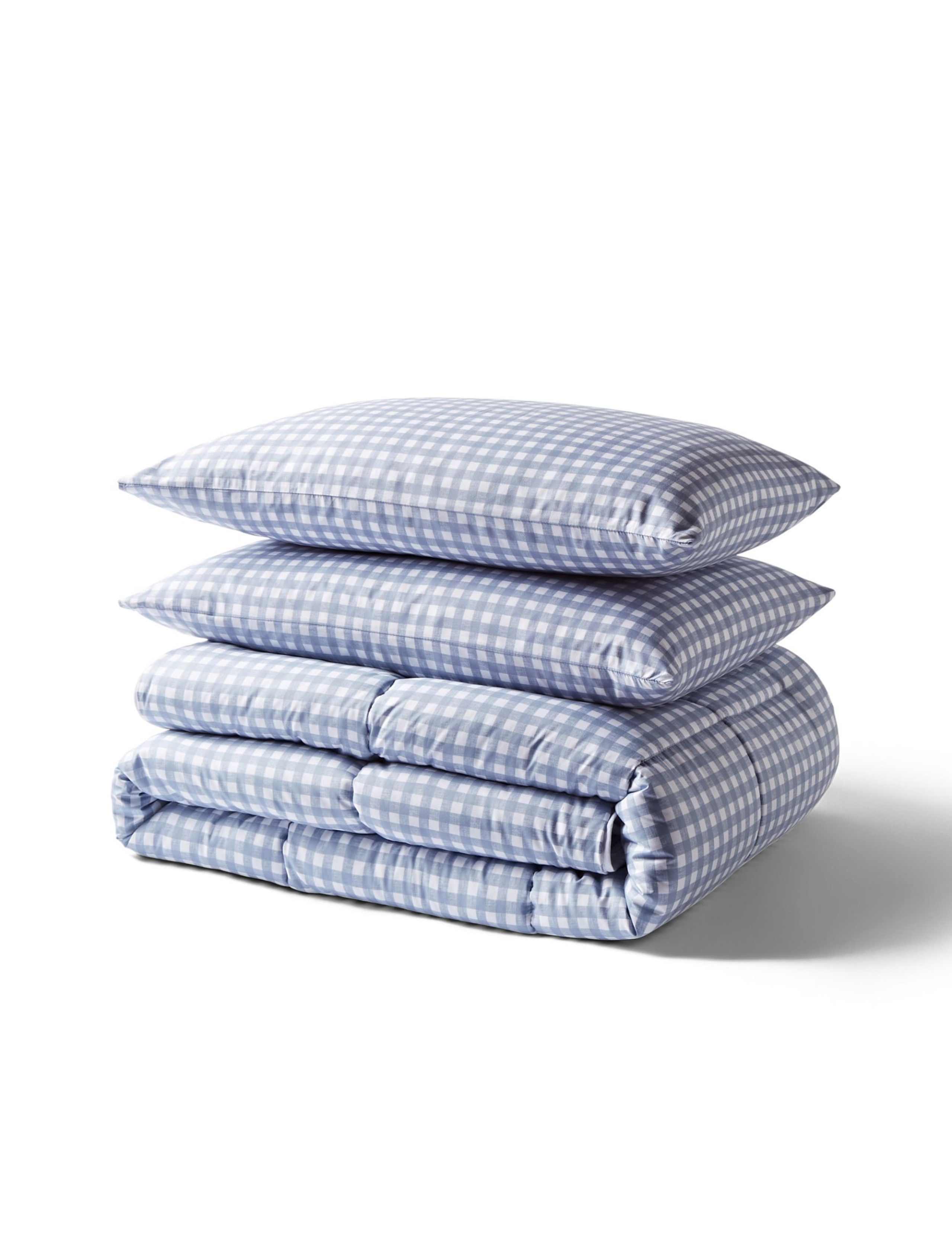 Gingham 4.5 Tog Coverless Duvet Set 3 of 6