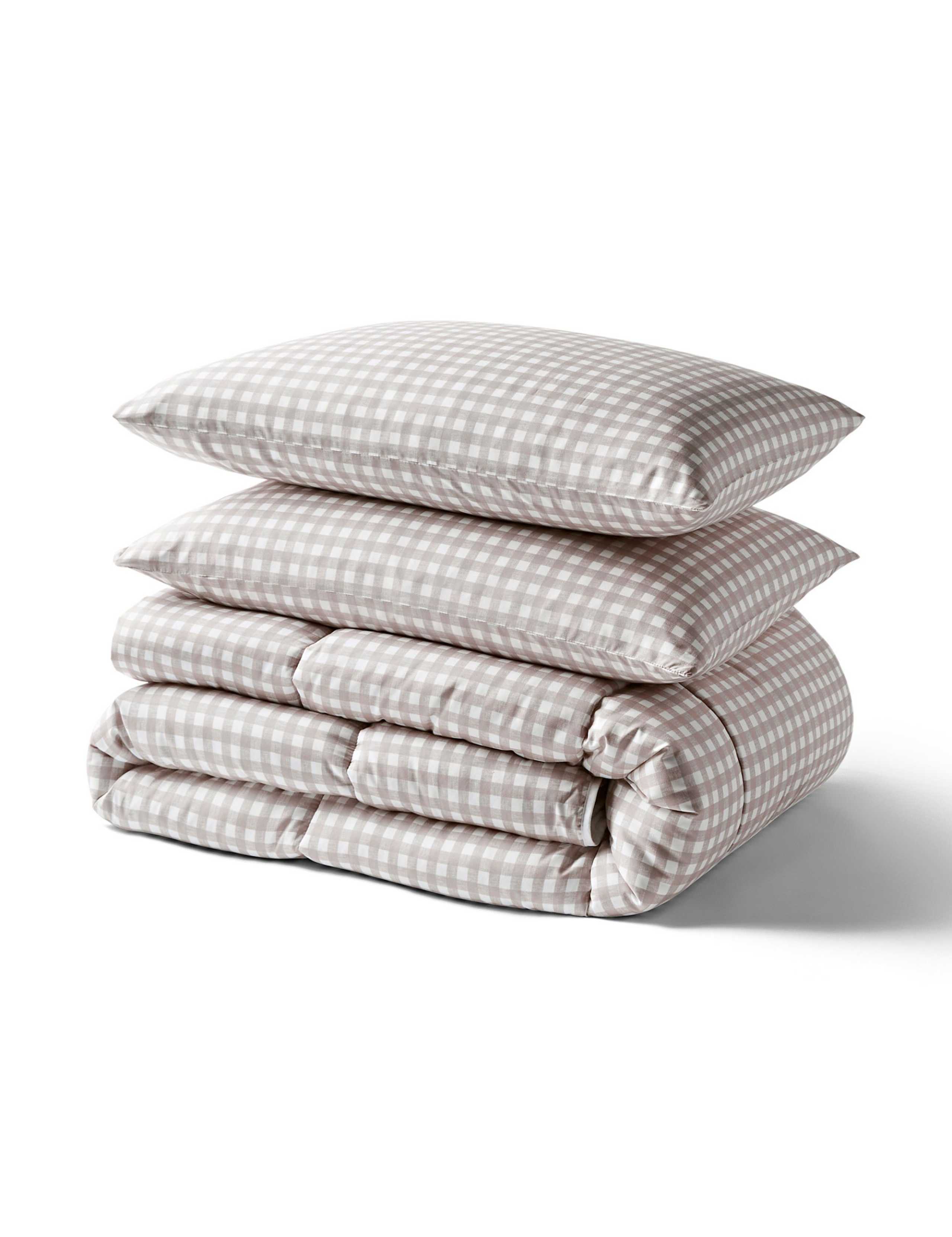 Gingham 4.5 Tog Coverless Duvet Set 3 of 6