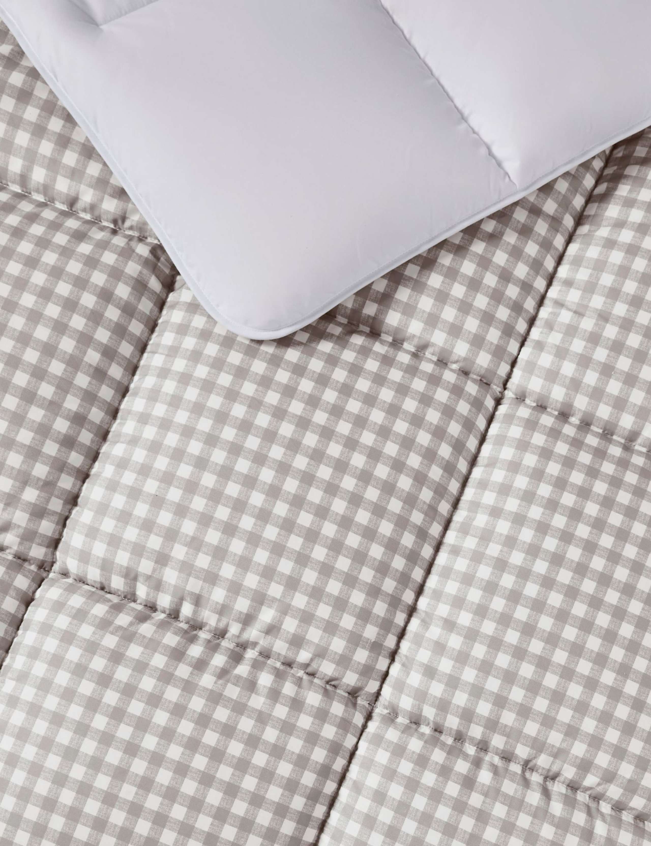 Gingham 10.5 Tog Coverless Duvet Set 4 of 6