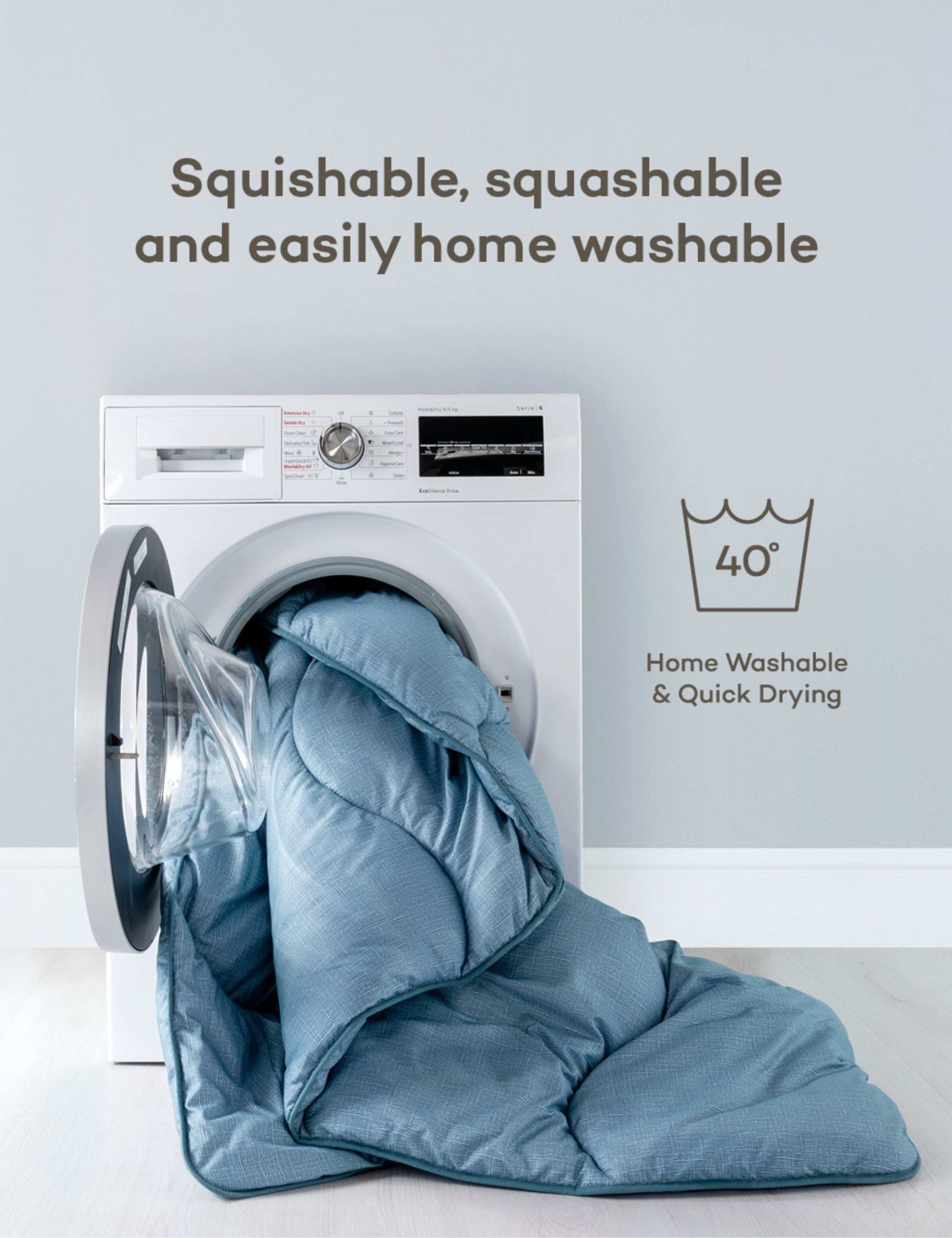 4.5 Tog Junior Coverless Duvet Set 6 of 6