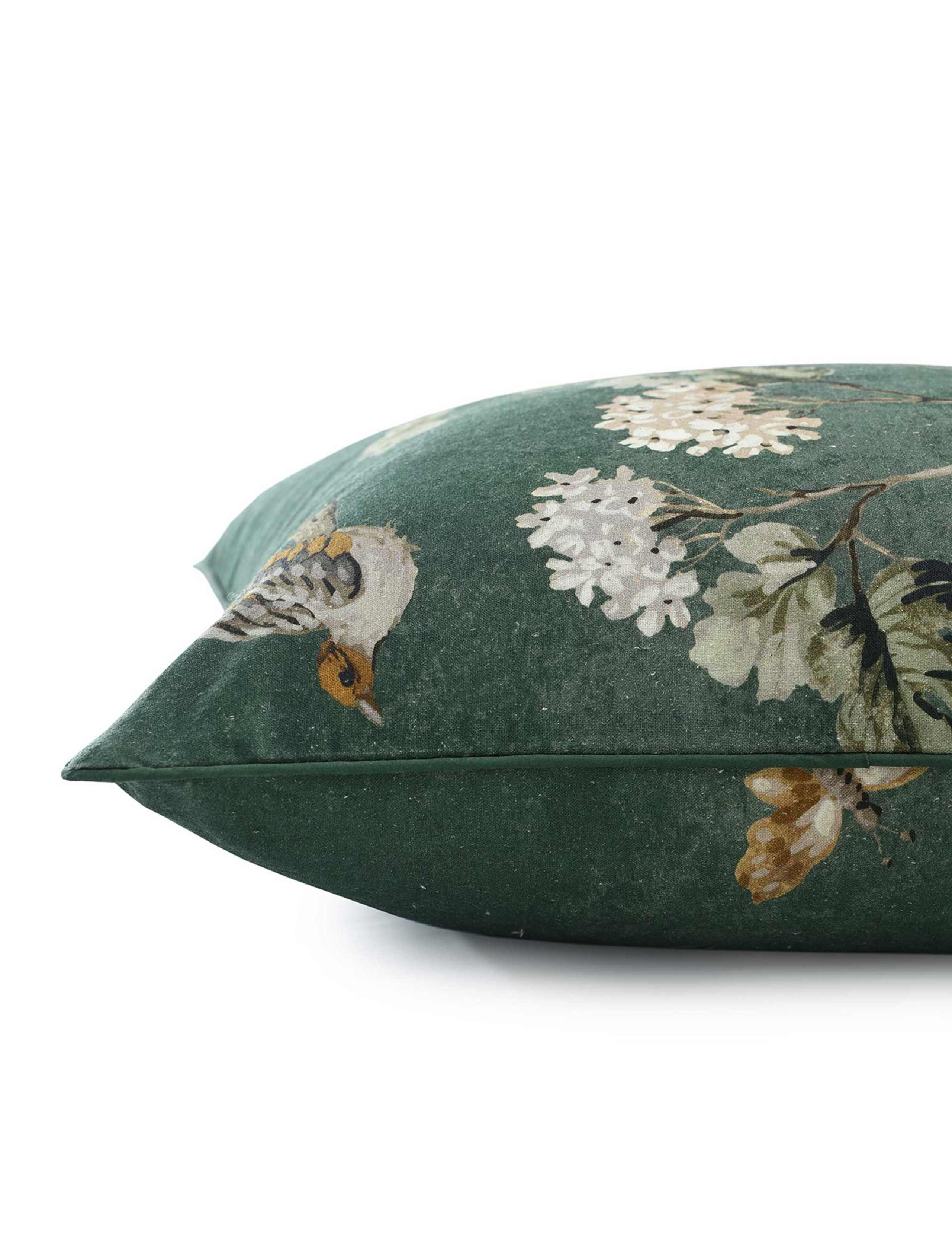 Cotton Linen Blend Zen Piped Cushion 3 of 3