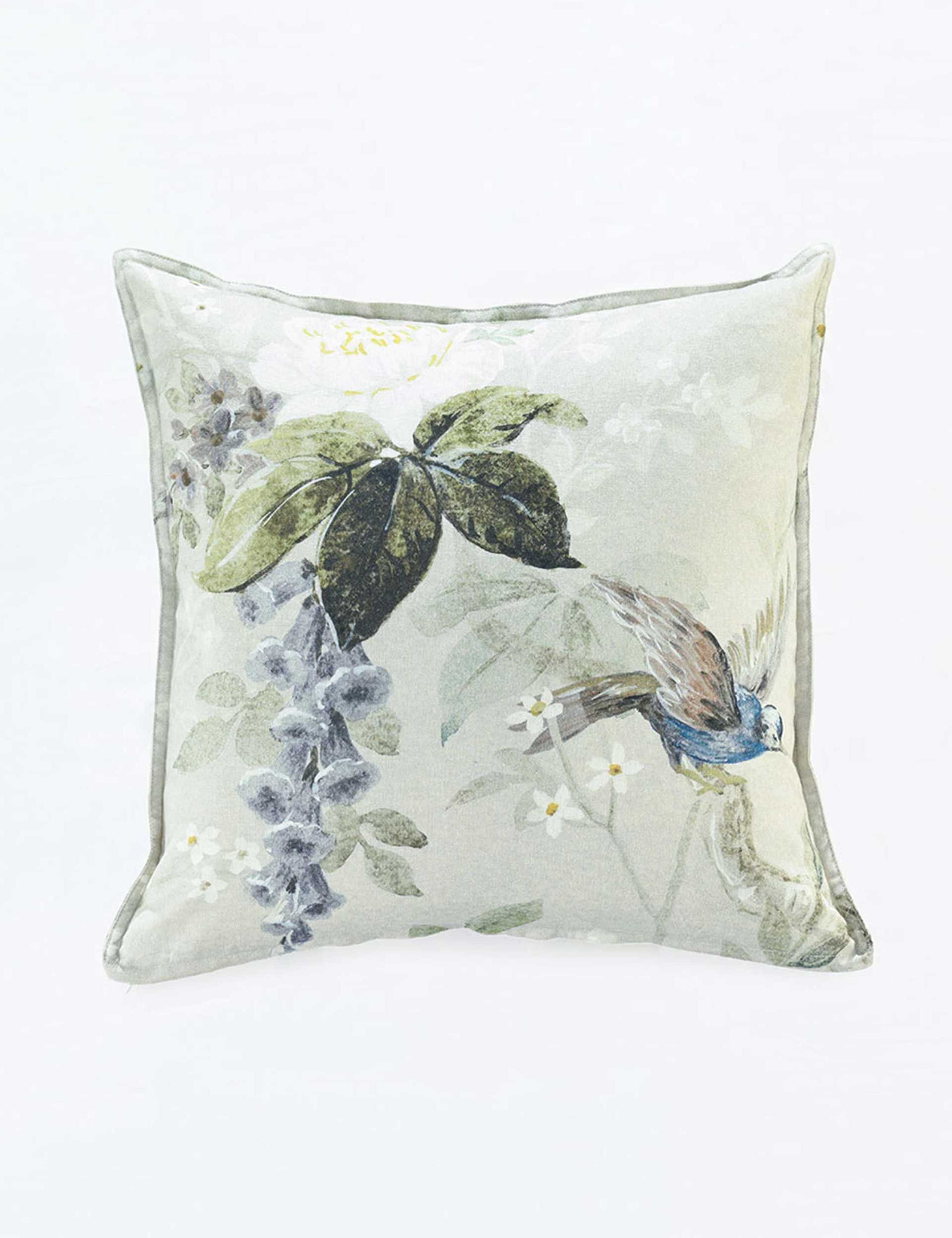 Pure Cotton Zinnia Cushion 1 of 3