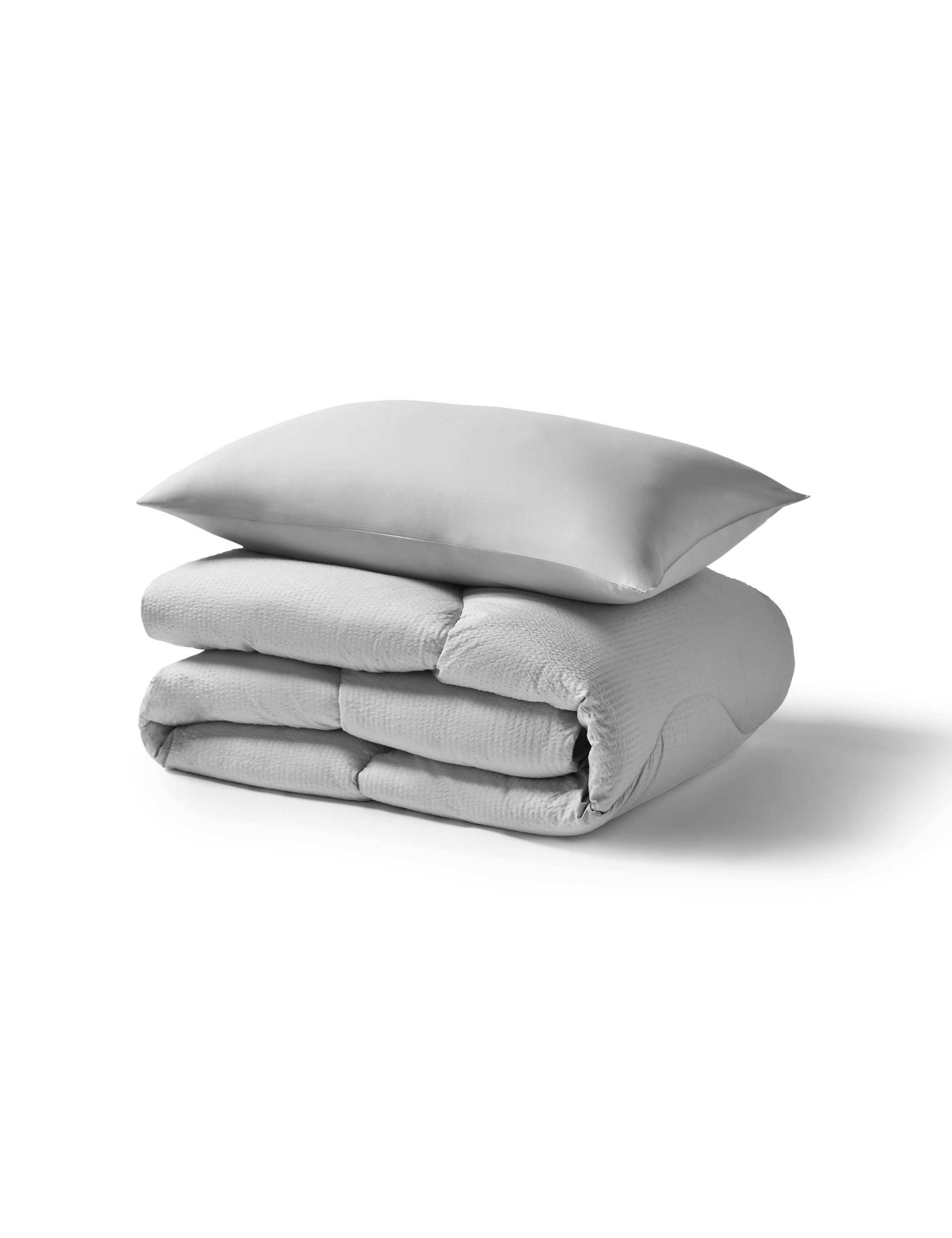 Seersucker 4.5 Tog Coverless Duvet Set 3 of 6