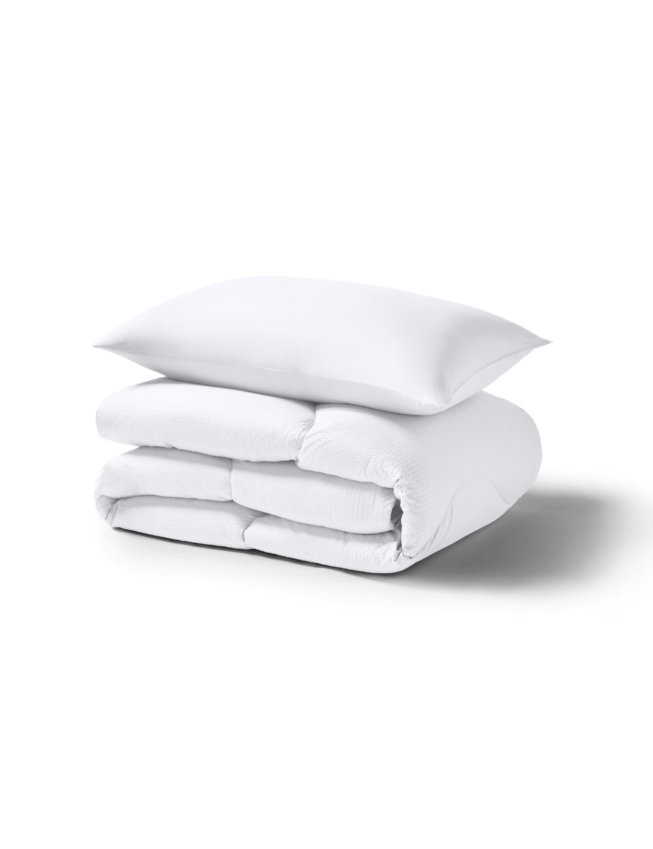 Seersucker 10.5 Tog Coverless Duvet Set 3 of 6