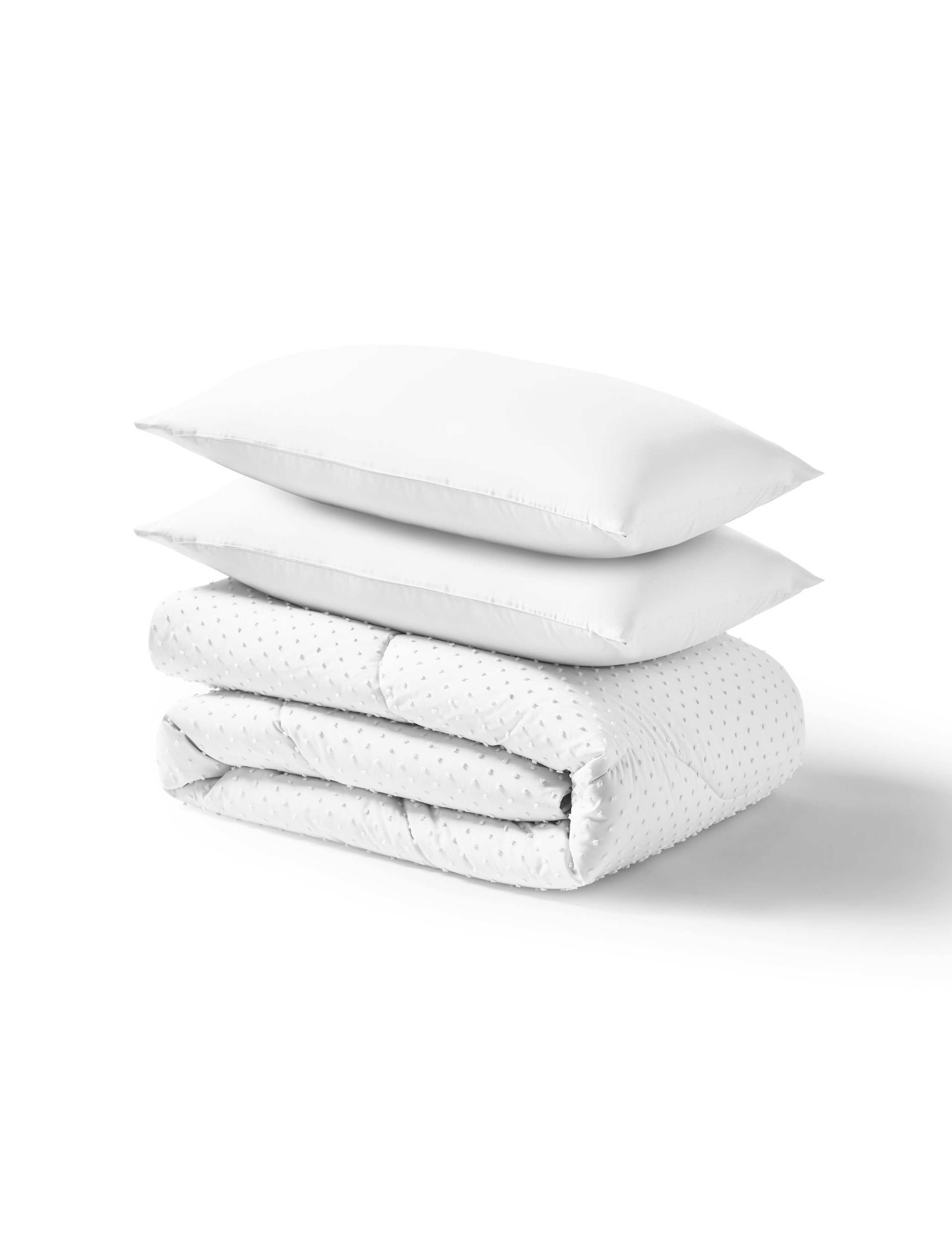 Tufted Dots 10.5 Tog Coverless Duvet Set 3 of 6