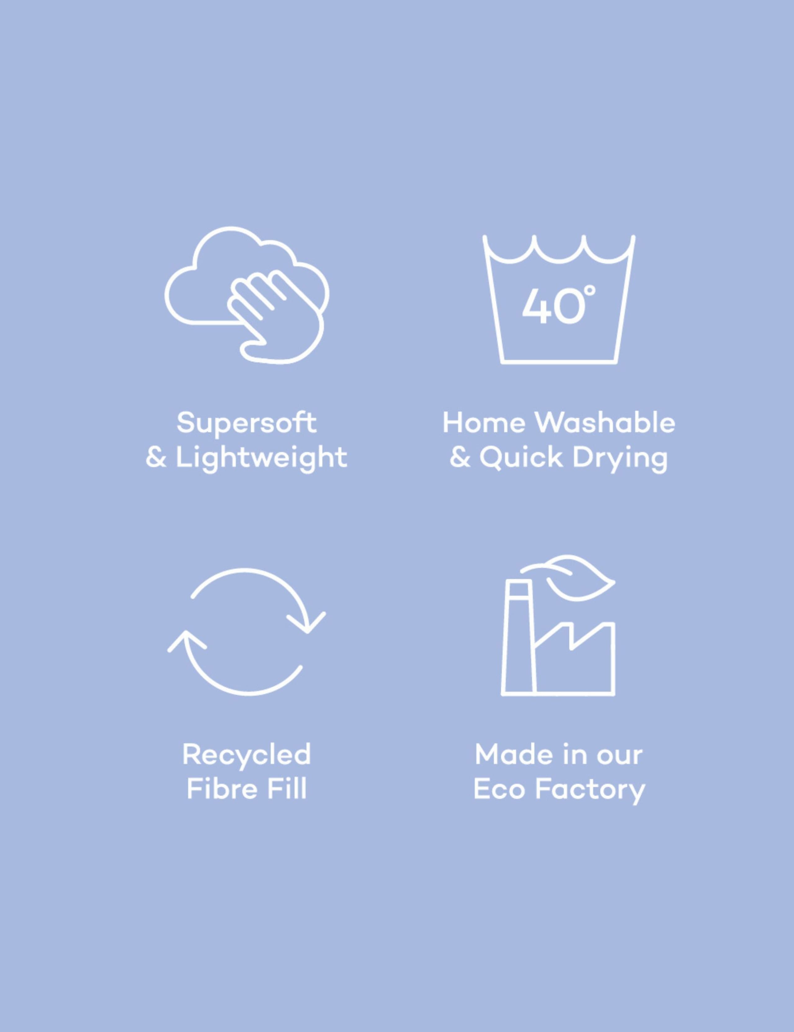 Tufted Dots Coverless Duvet and Pillowcases 7 of 8