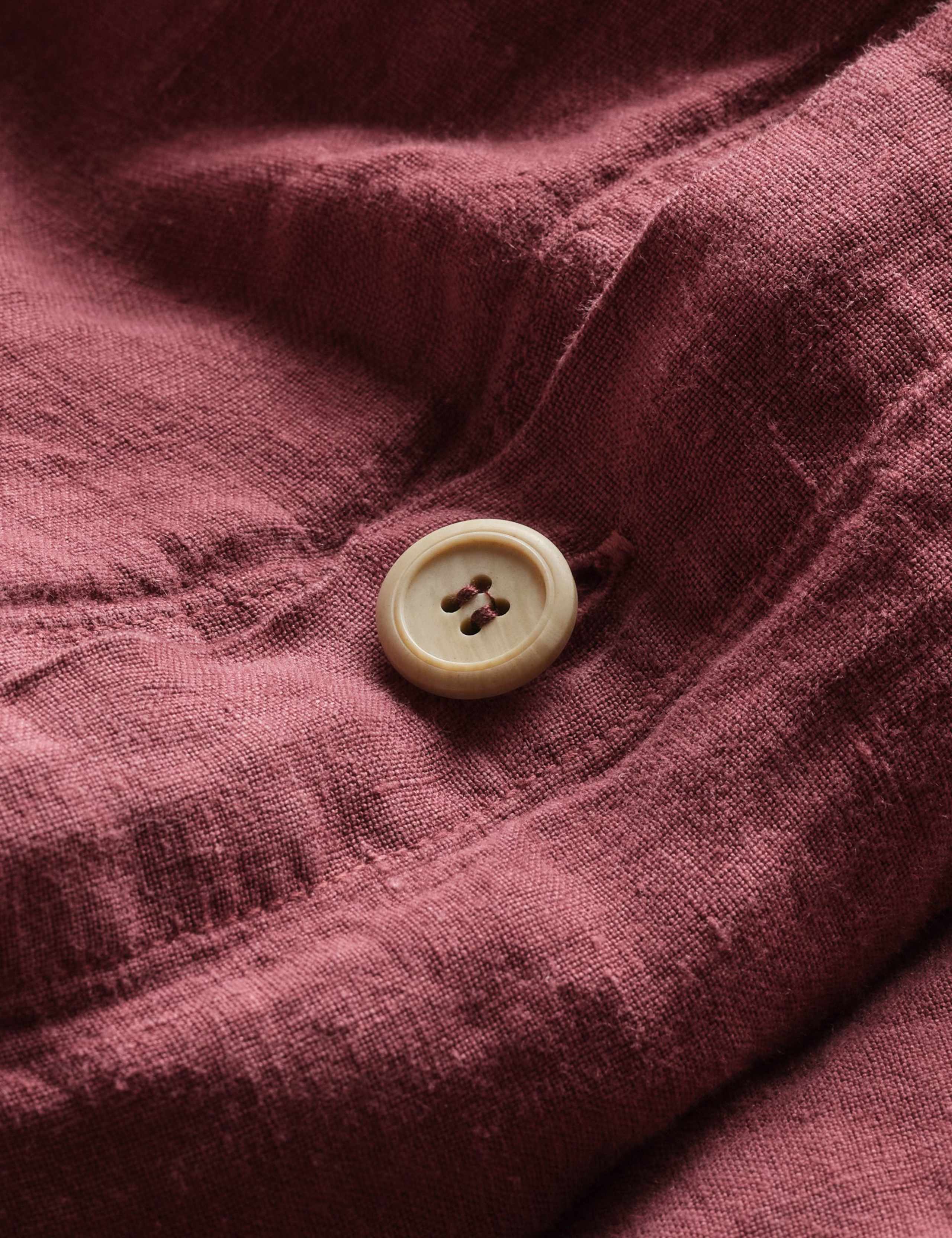Pure Linen Relaxed Duvet Cover 4 of 4
